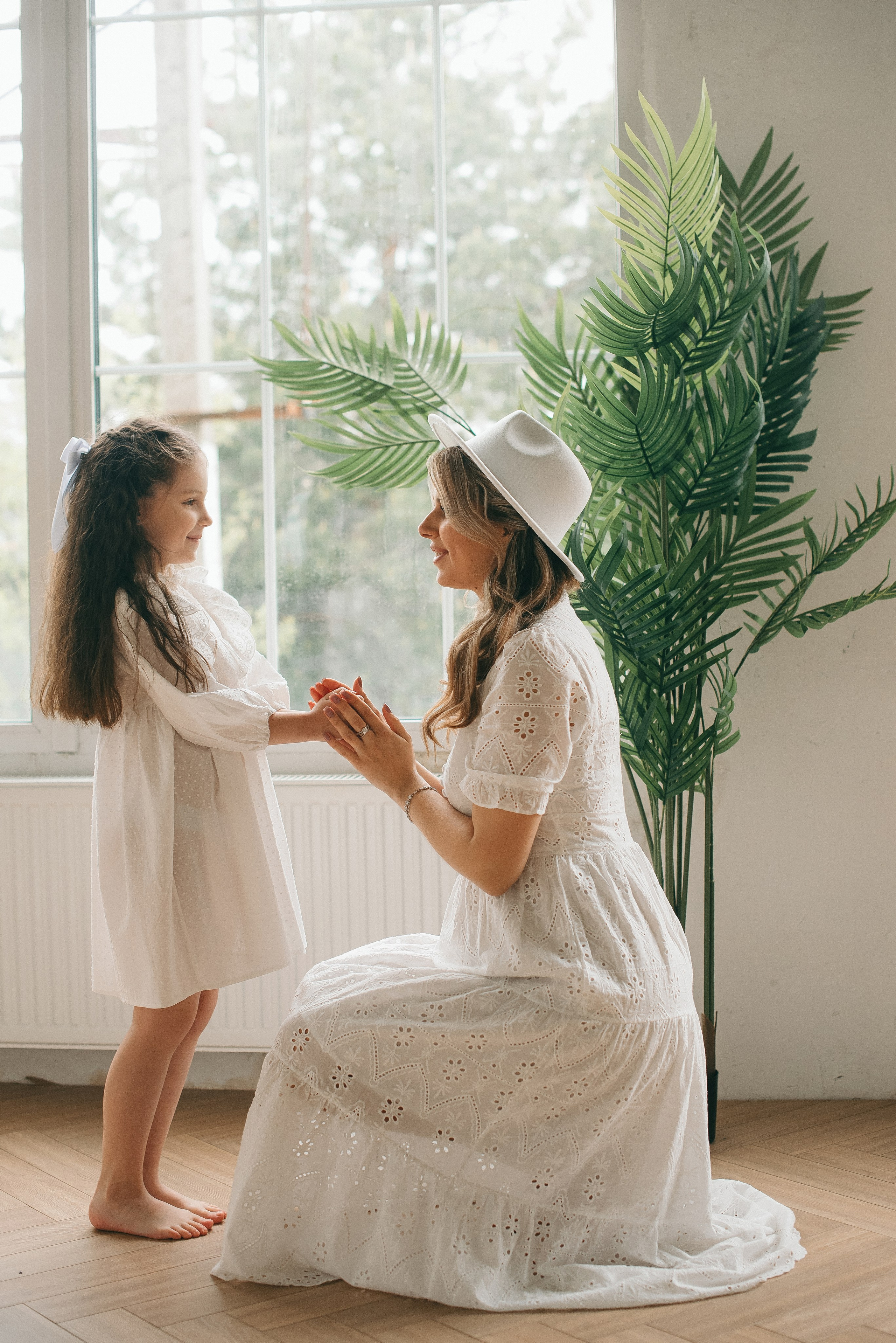 Семейная фотосессия в студии. Семейный и детский фотограф в Обнинске, Калуге, Москве