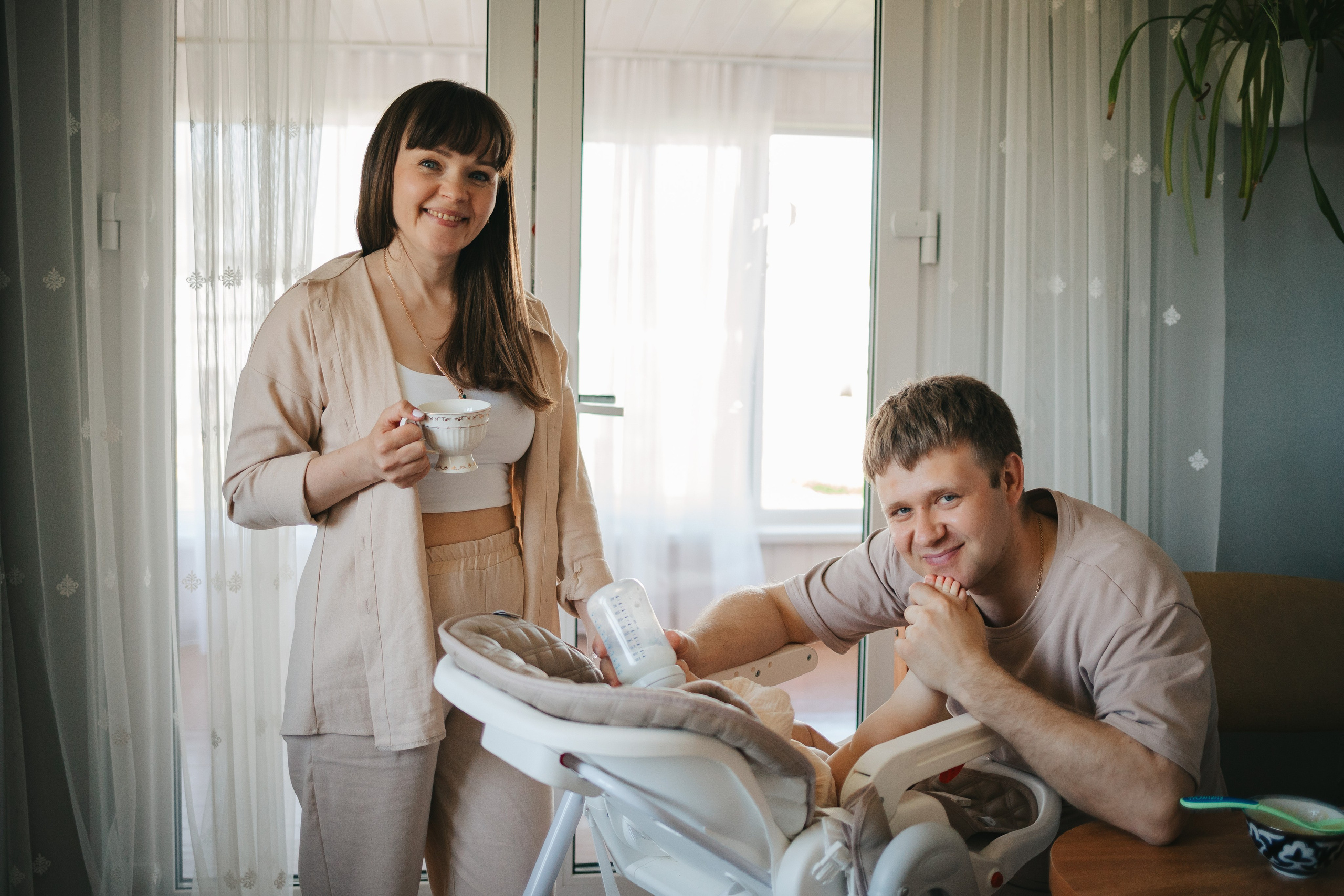 Женя, Валя и Злата. Семейный lifestyle фотограф в Санкт-Петербурге Людмила Пахомова