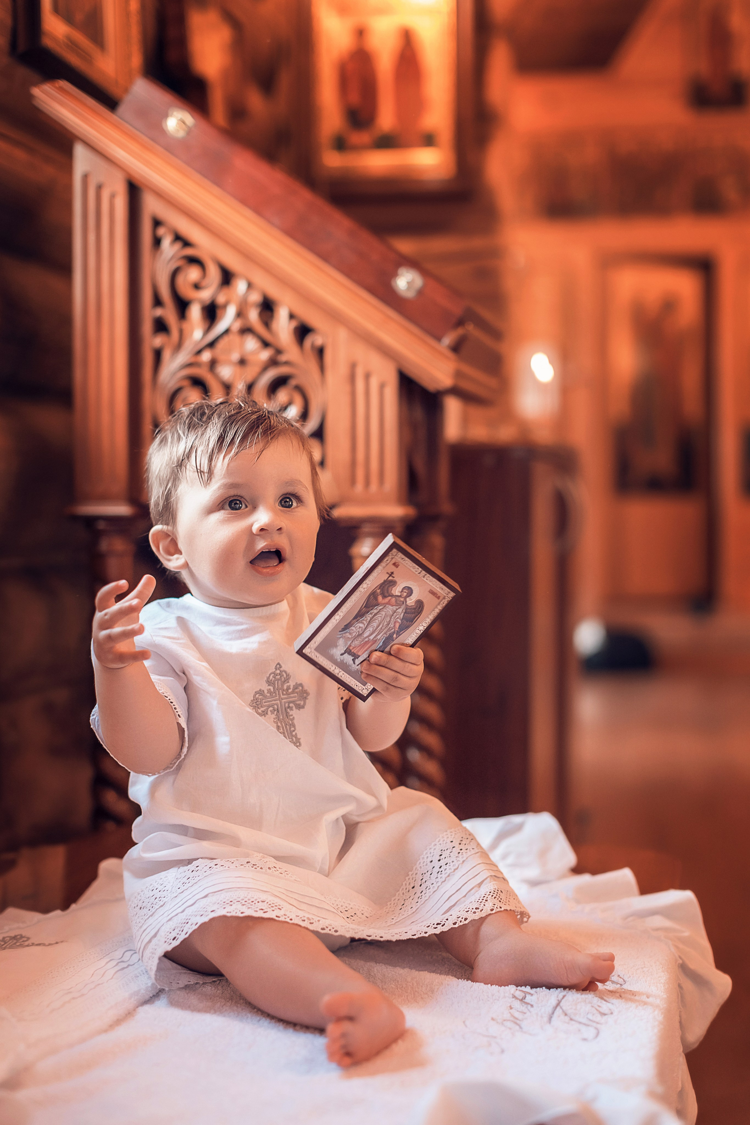 Таинство Крещения Матвея в Храме Рождества Пресвятой Богородицы. Главная