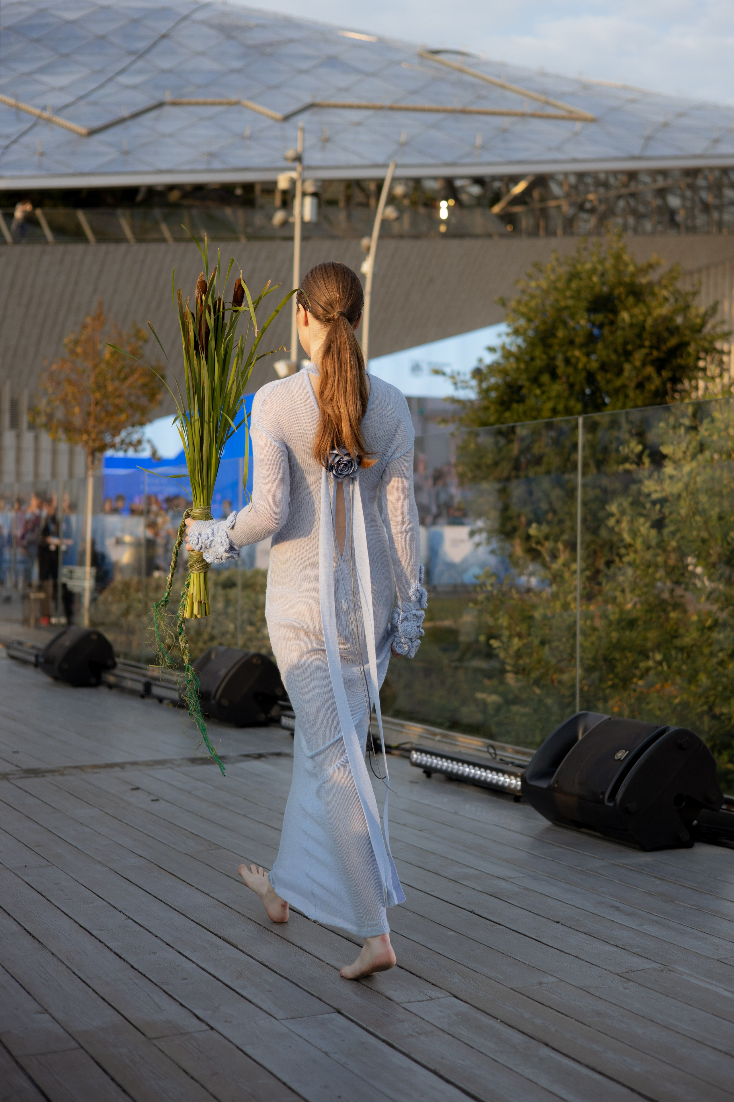 Модный показ. Парящий мост. Оформление свадеб, декор свадеб Вера Маркова, Москва