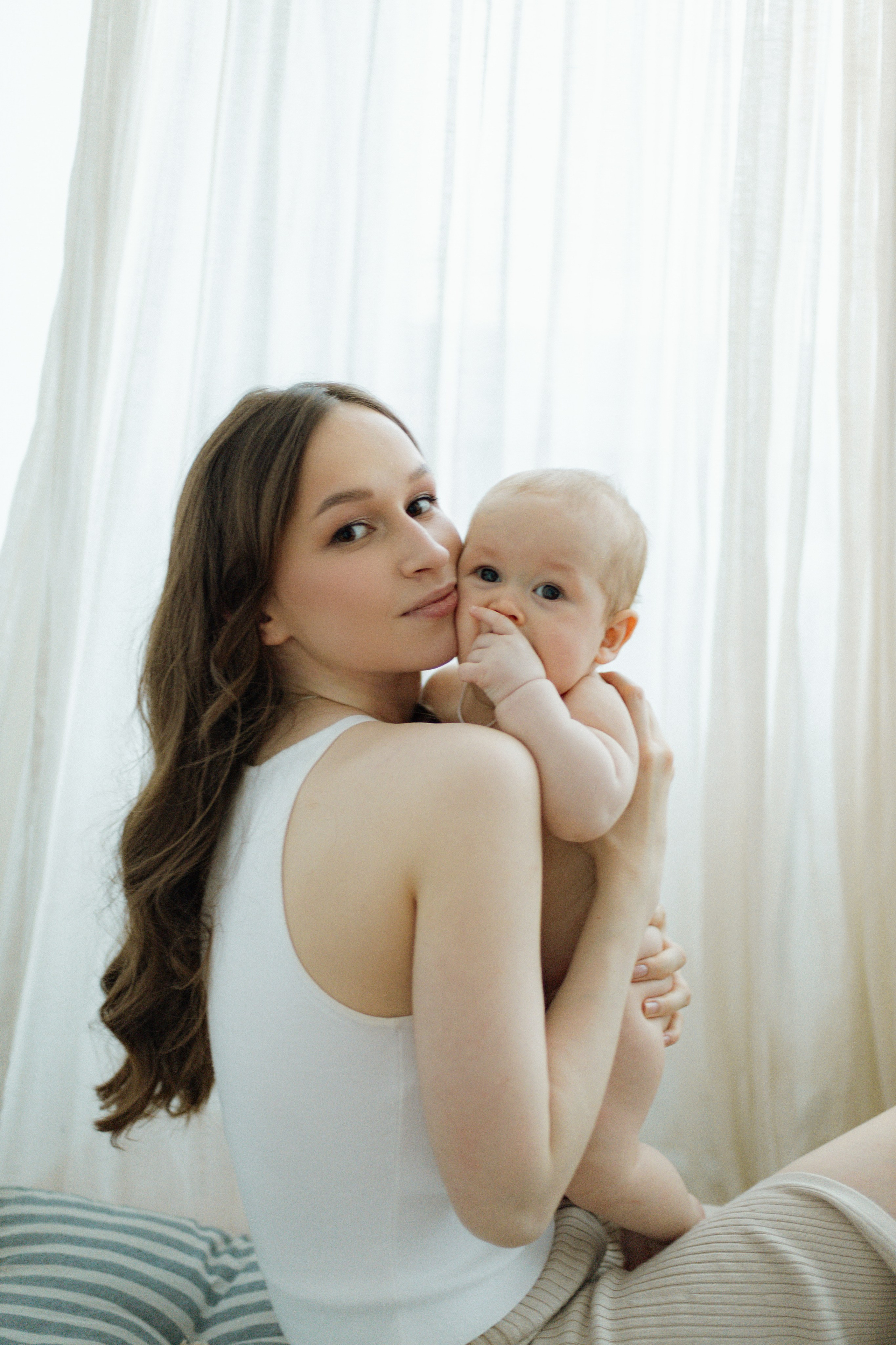 Ксения с сыном. Кузьмина Анастасия — контент-фотограф | Москва