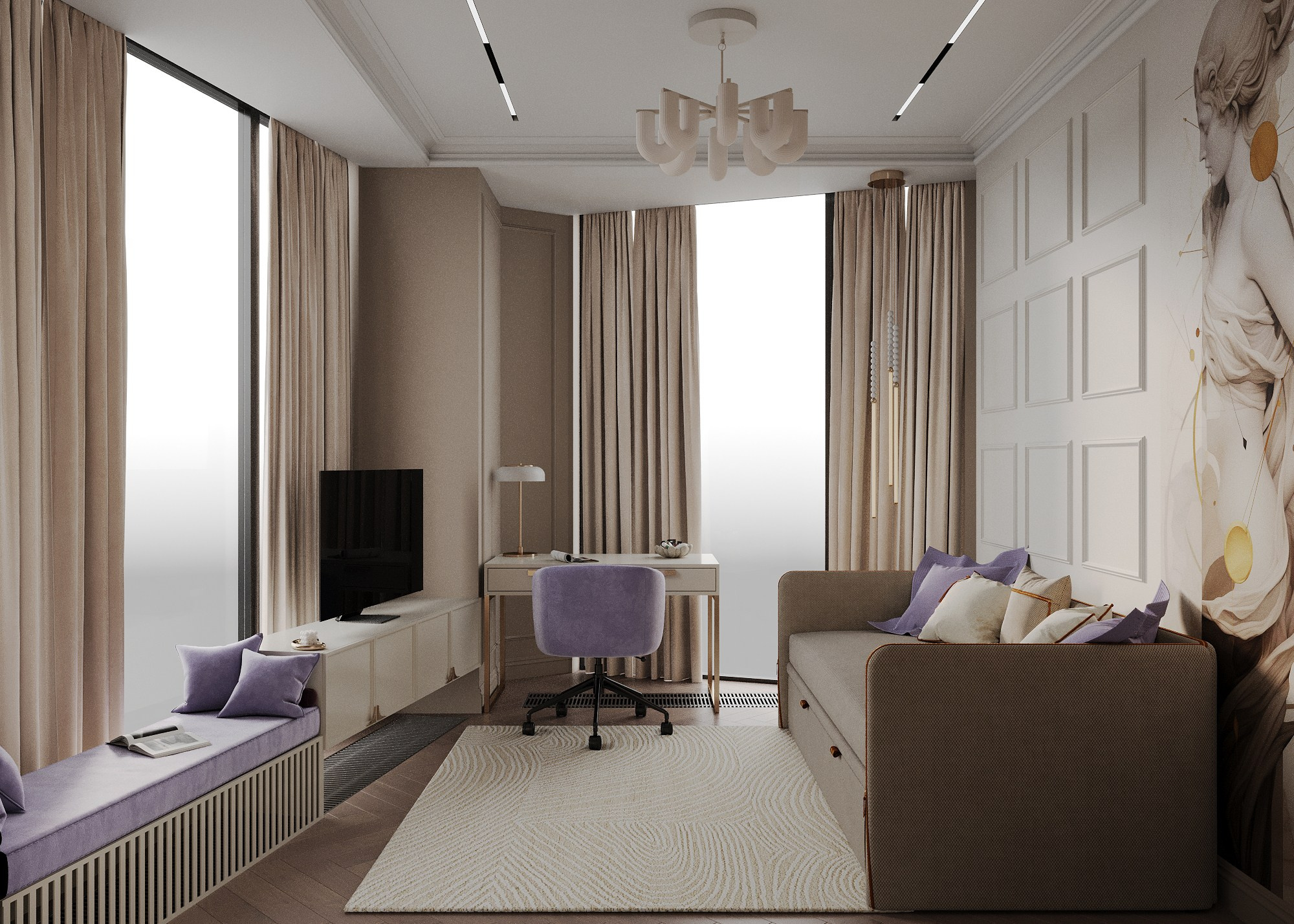 ЖК Сколково Парк. Дизайн интерьеров с Анастасией Рулевой