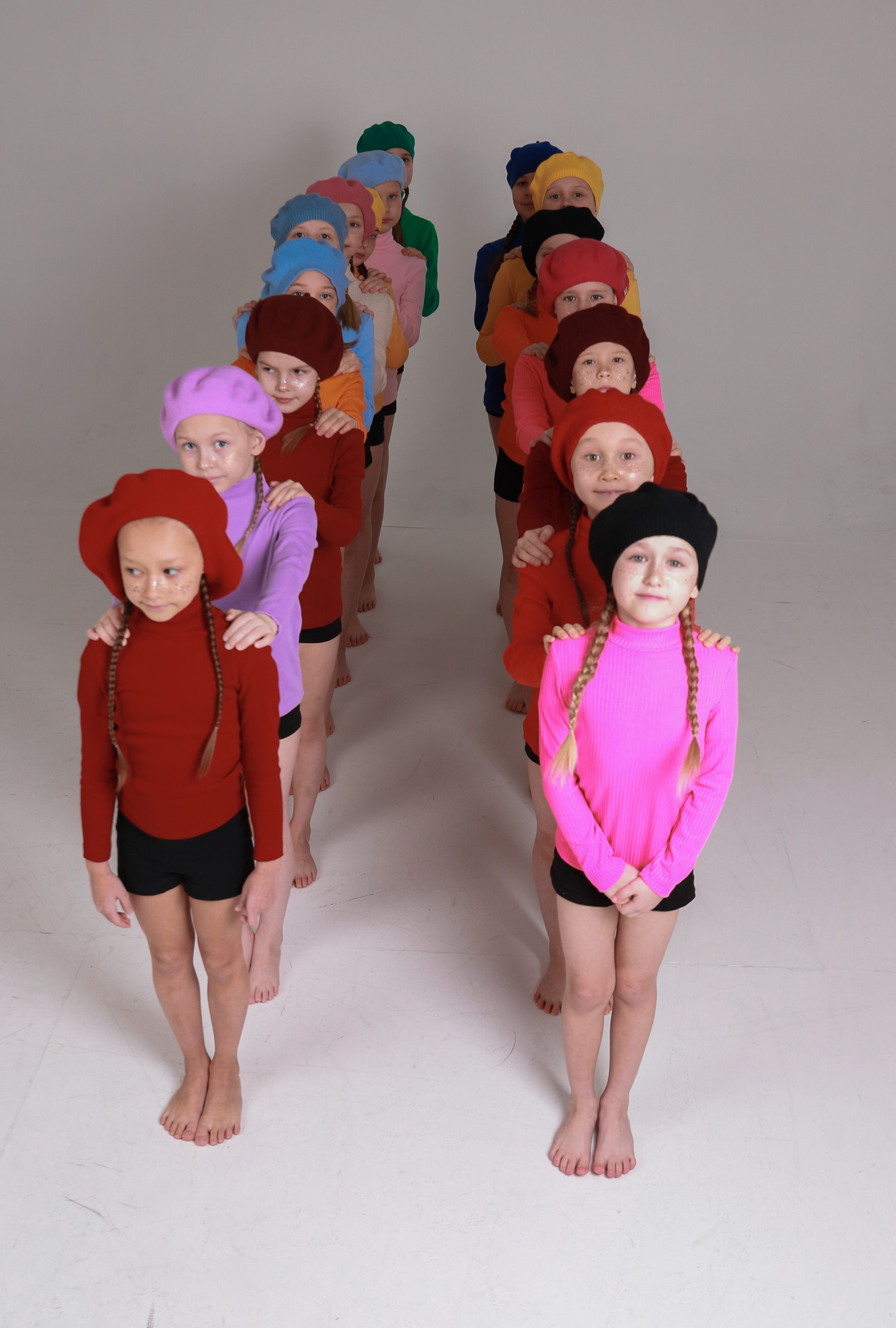 Сьемка на циклорамме. Фотограф Юлия Мальцева