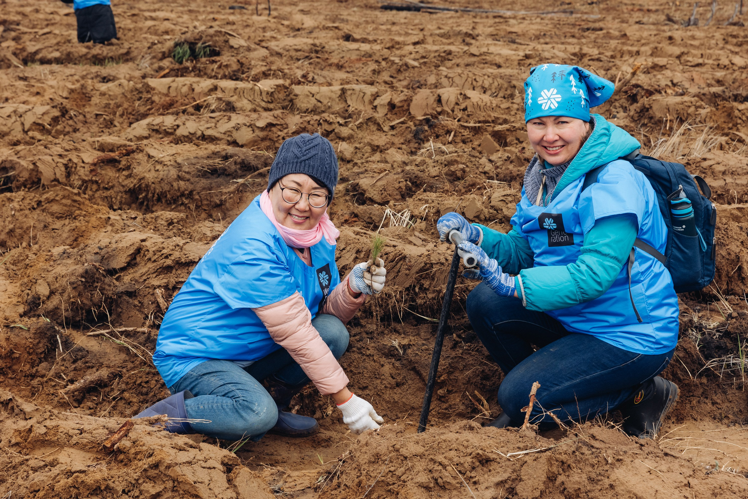 Siberian wellness. Ежегодная акция по посадке деревьев. Свадебный и семейный фотограф в Улан-Удэ