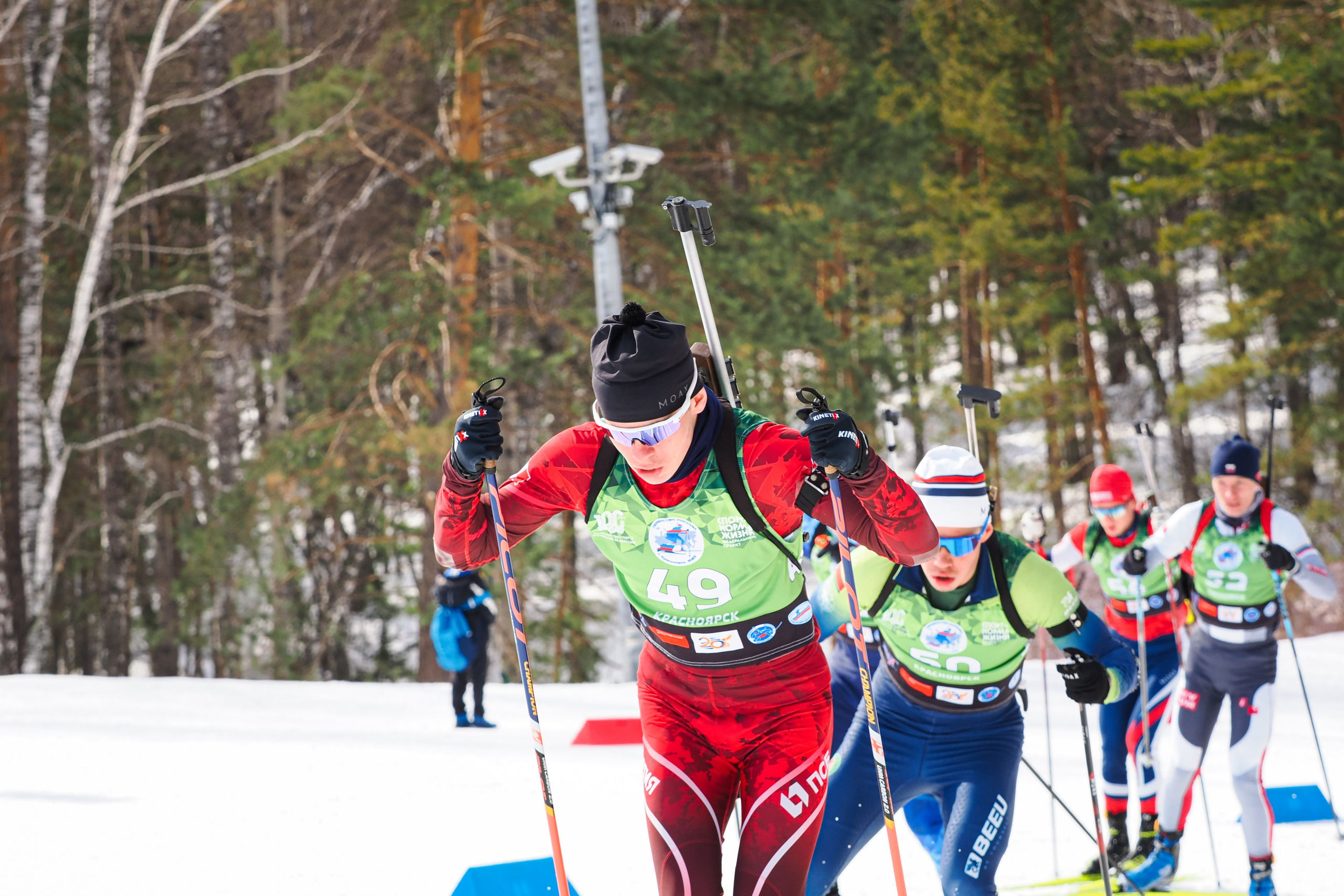 Биатлон / Первенство России. Репортажный фотограф Алексей Козьмин