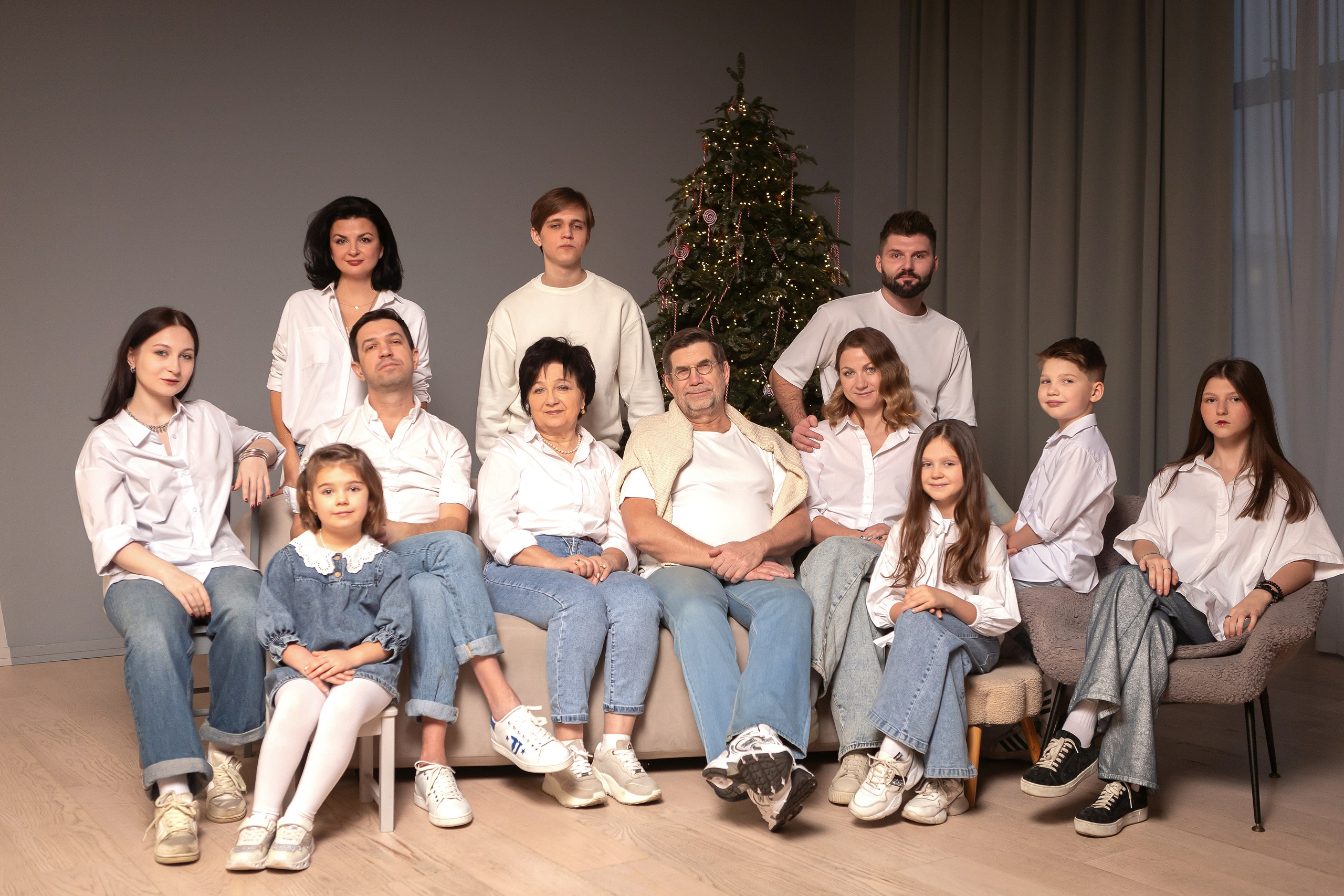 Большая семья. Женский, семейный и детский фотограф Москва Черешнева Злата