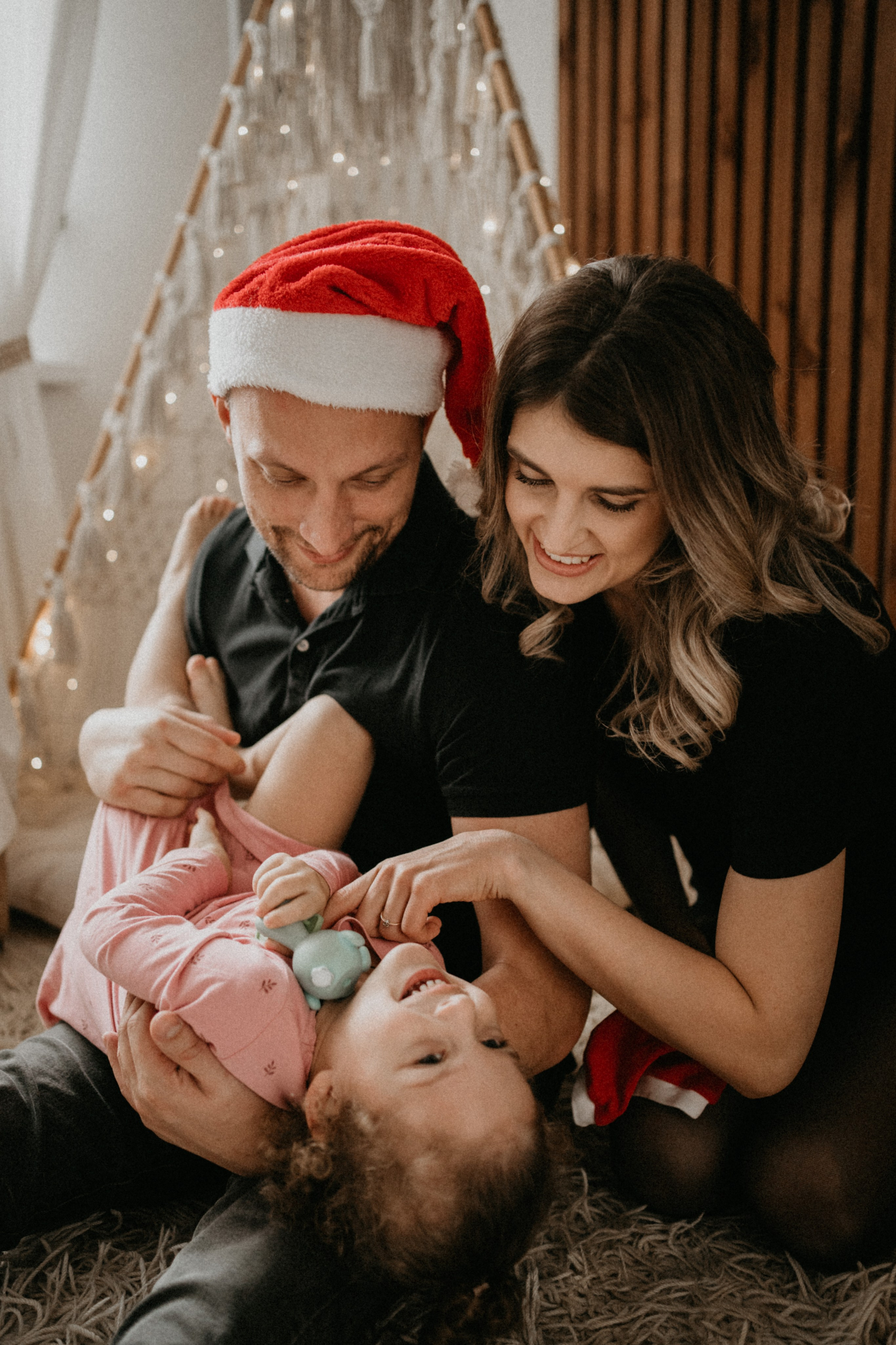 Новогодние Юля и ее семья. Семейный lifestyle фотограф в Ростове-на-Дону