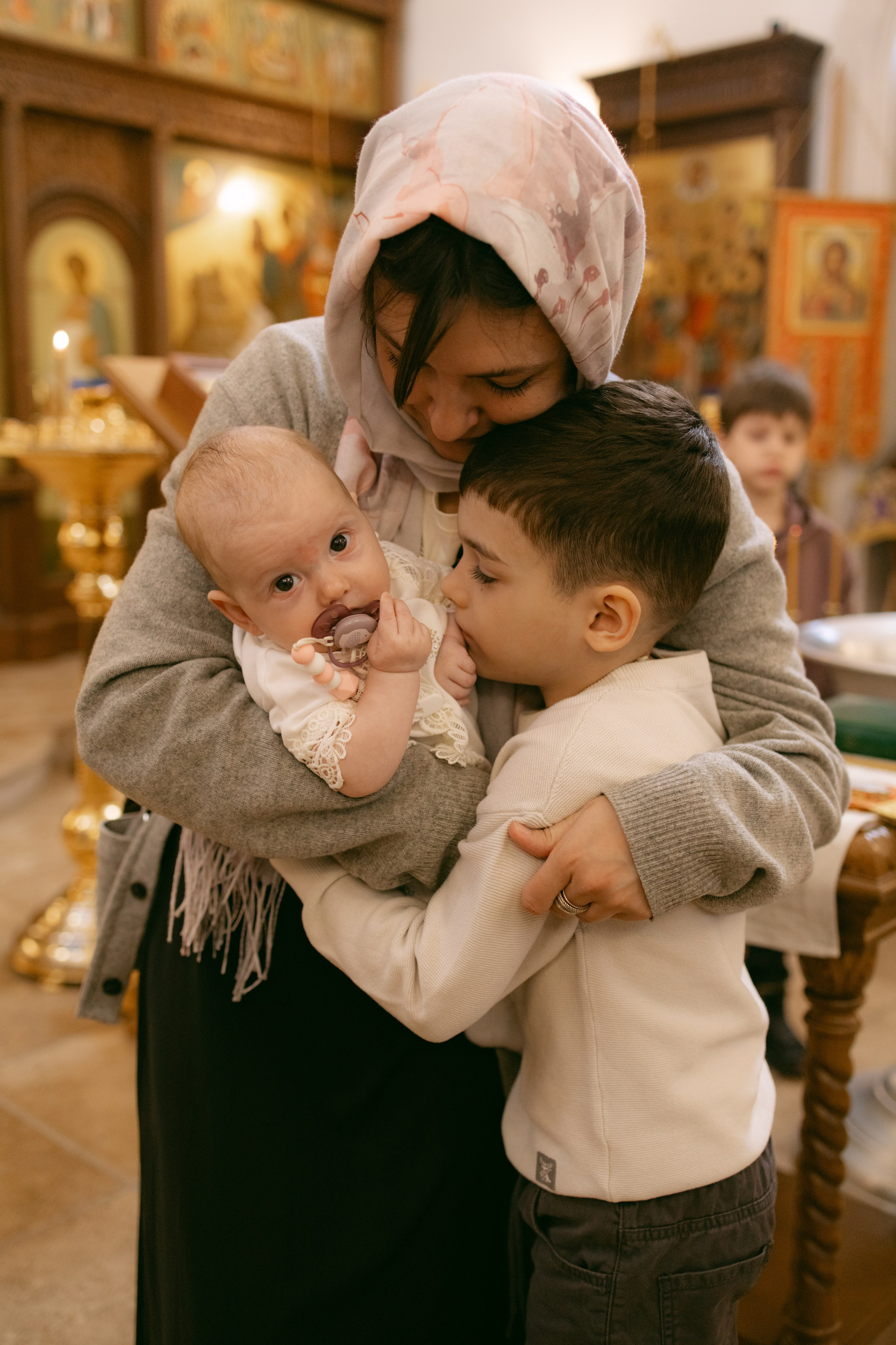 Крещение Софии. Фотограф Анастасия Бобылева, Москва и Московская область