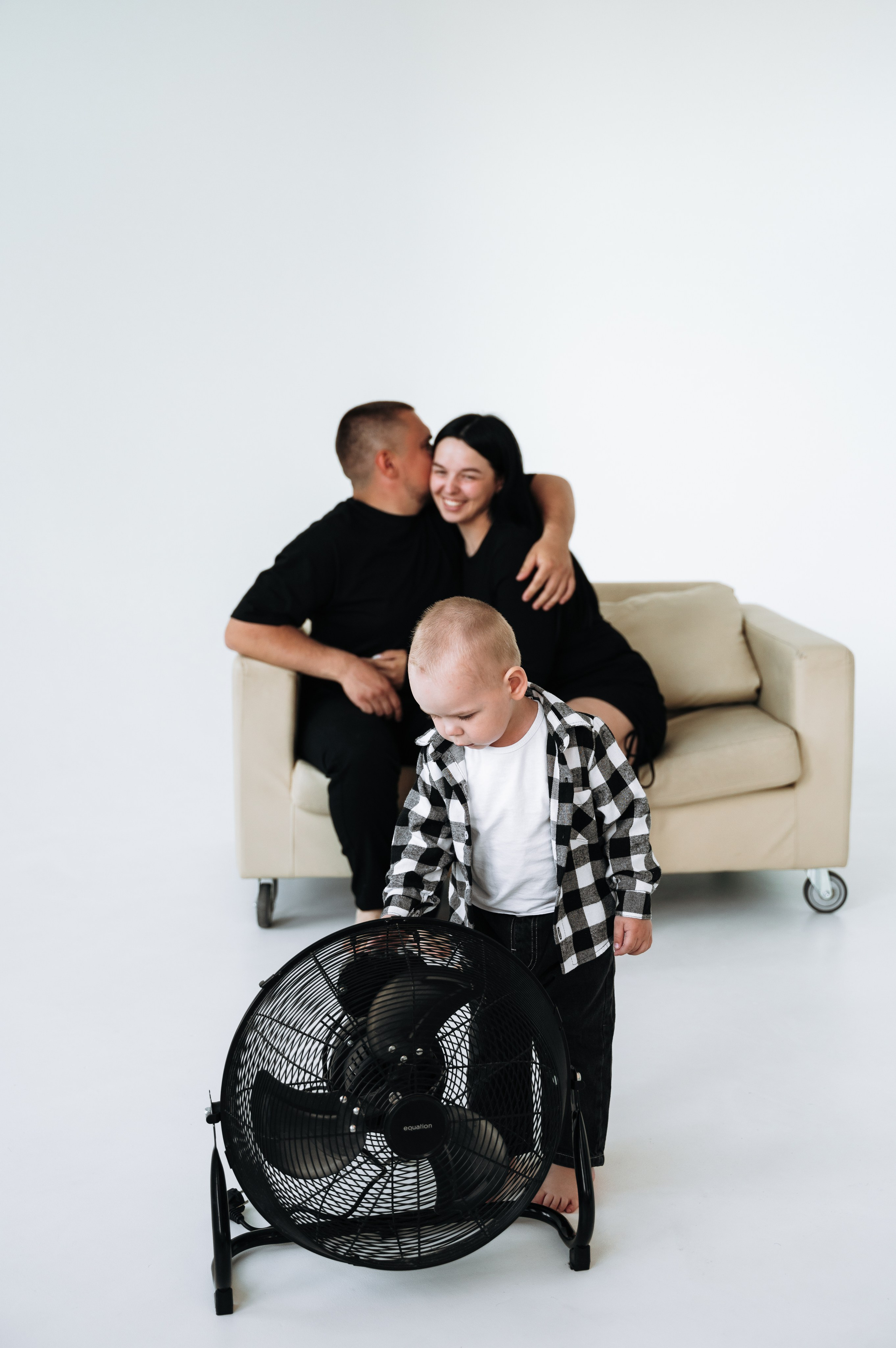 семейная фотосессия с мальчиком