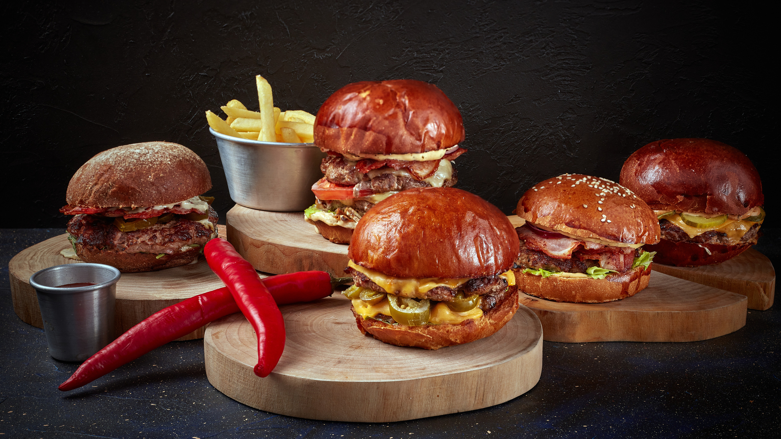 Фотосъемка бургеров для рекламы