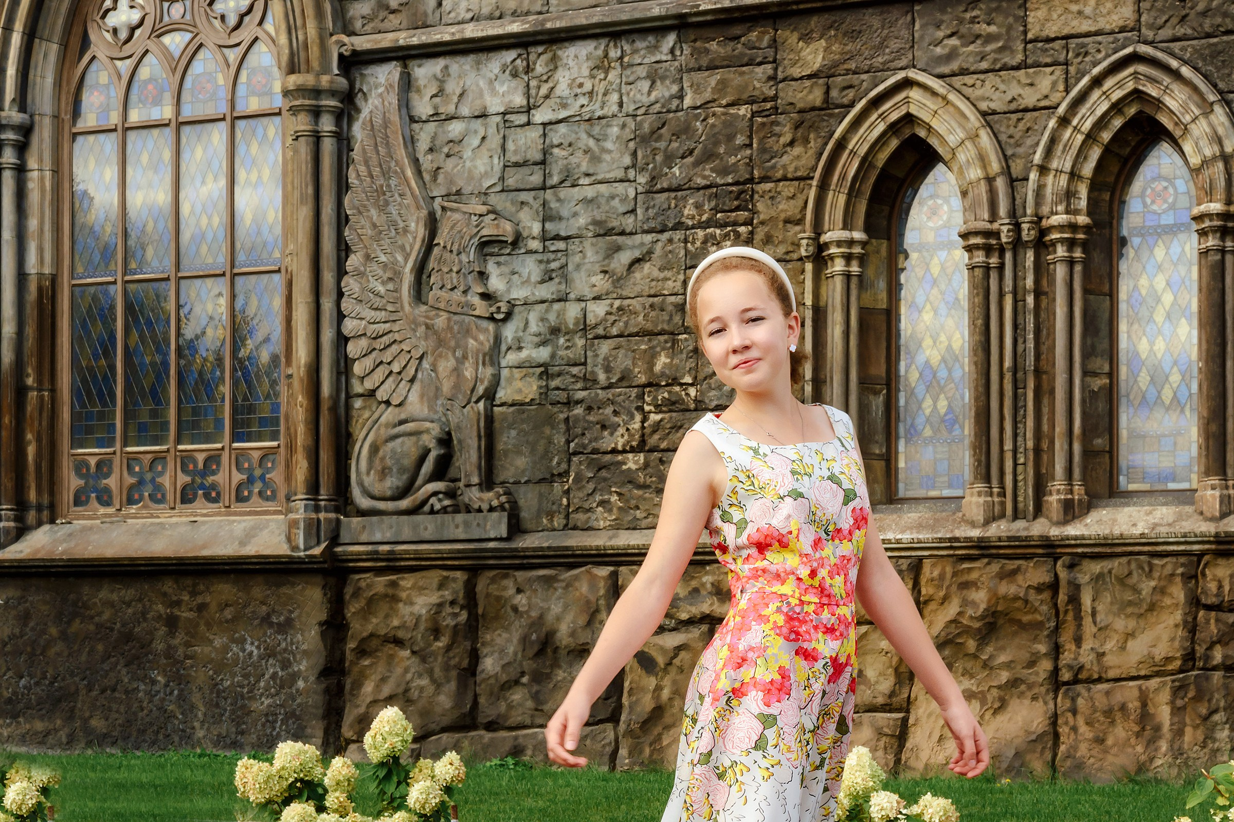 Семейная фотосессия у Замка Гарибальди. Фотограф Оксана Сафонова г. Тольятти