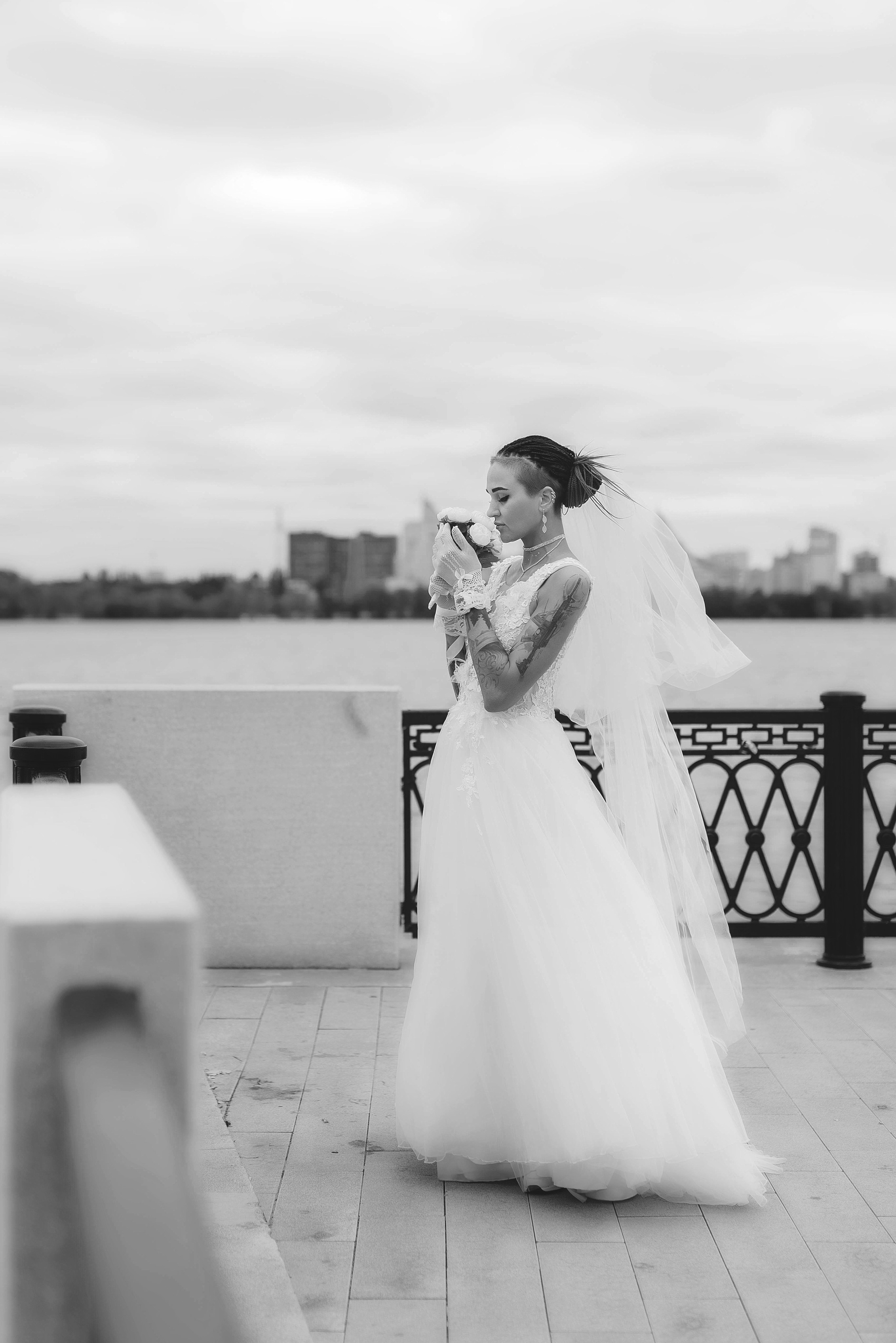 Свадебная фотосессия на набережной. Семейный, детский фотограф в Воронеже Анна Никитина