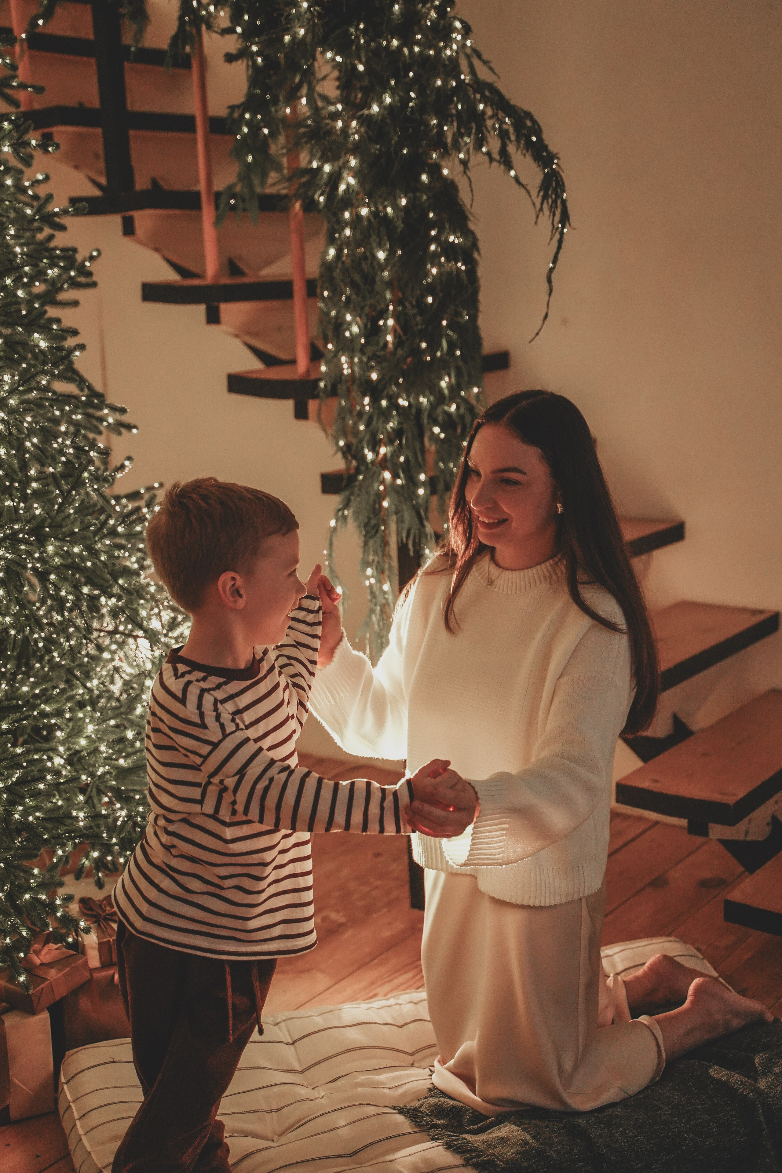 Новогодняя ночная фотосессия. Семейный и женский фотограф в Краснодаре Анастасия Приймак