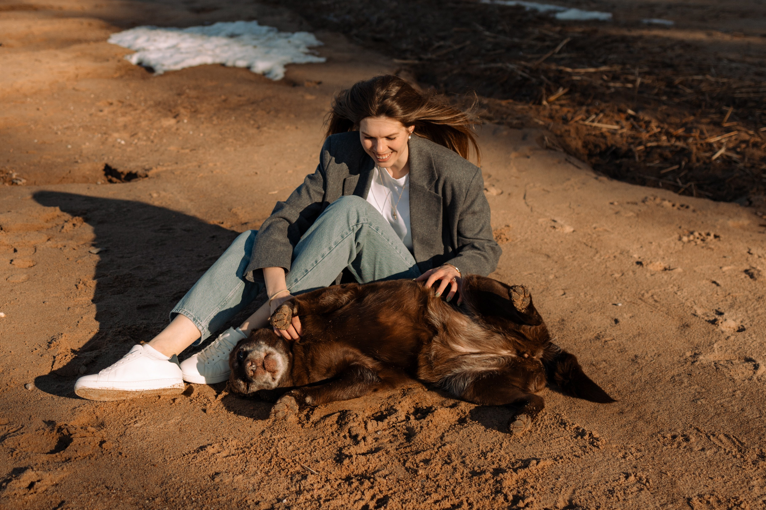 Оля и Питоня. Фотограф — Анималист | Санкт-Петербург