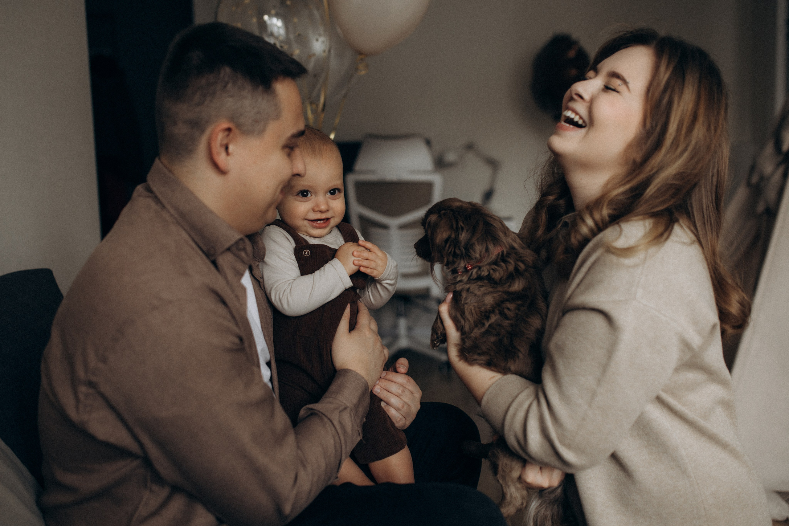 Годовасие Мишеньки. Семейный фотограф в Москве и Люберцах Юлия Гуськова