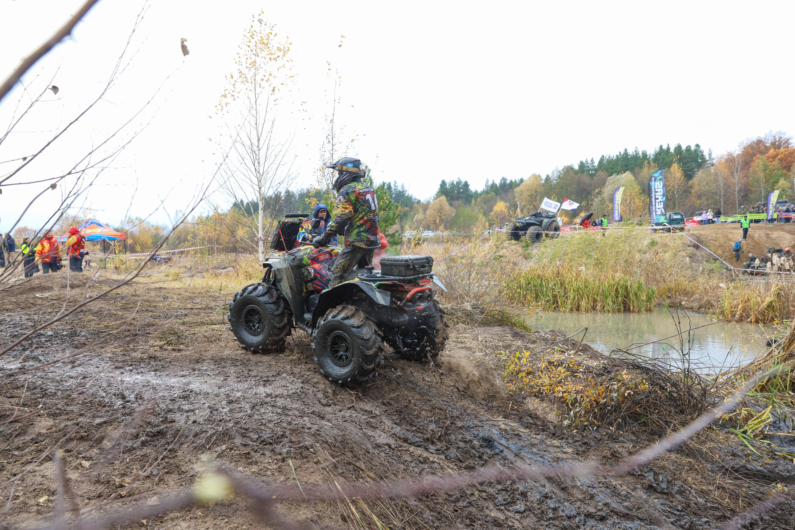 Гонки на квадроциклах Грязевое кольцо. Спортивный фотограф в Самаре