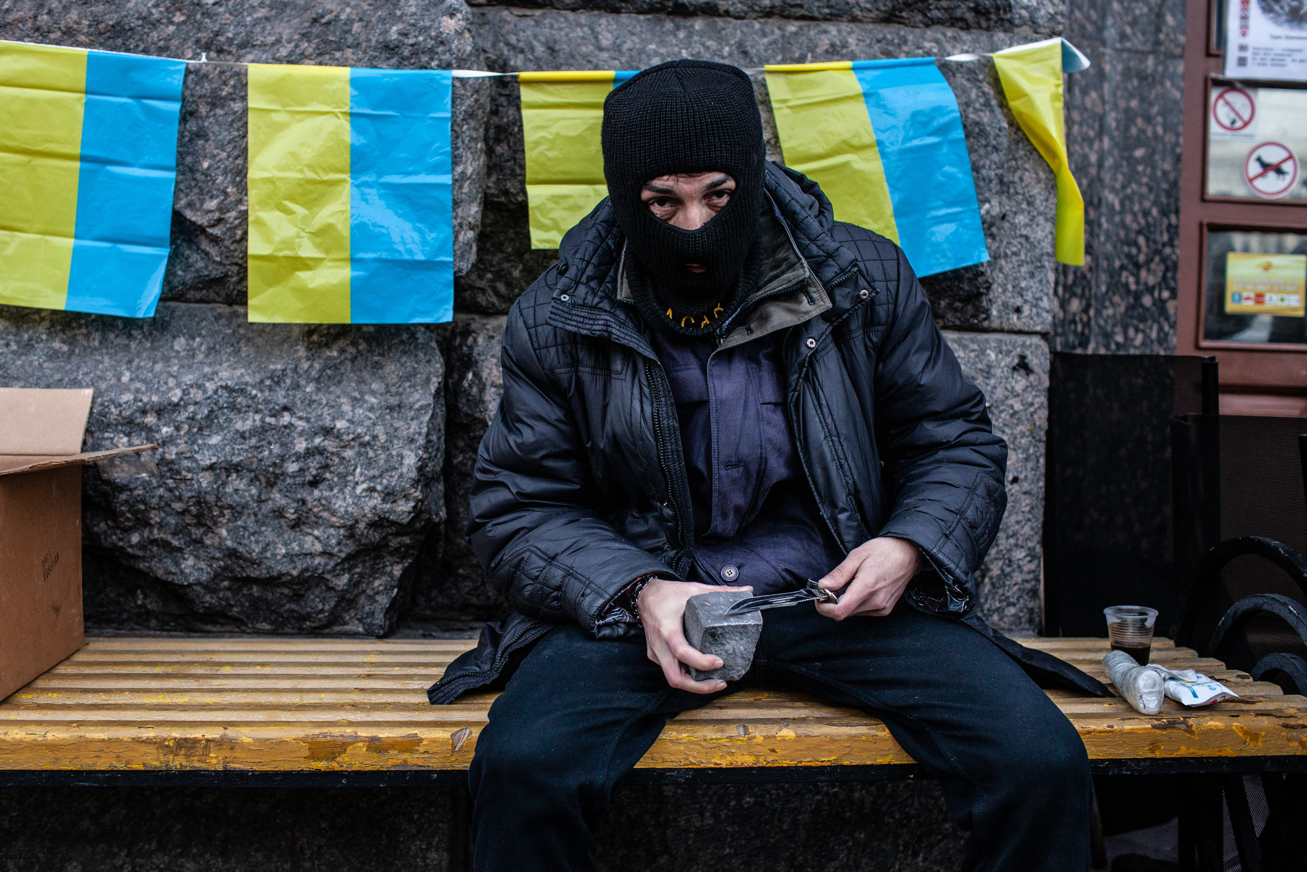 Киев после революции. Фотограф Роман Демьяненко