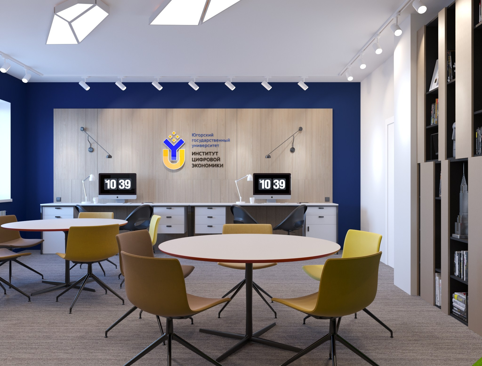 Проекты коммерческих интерьеров. VIDVILLS