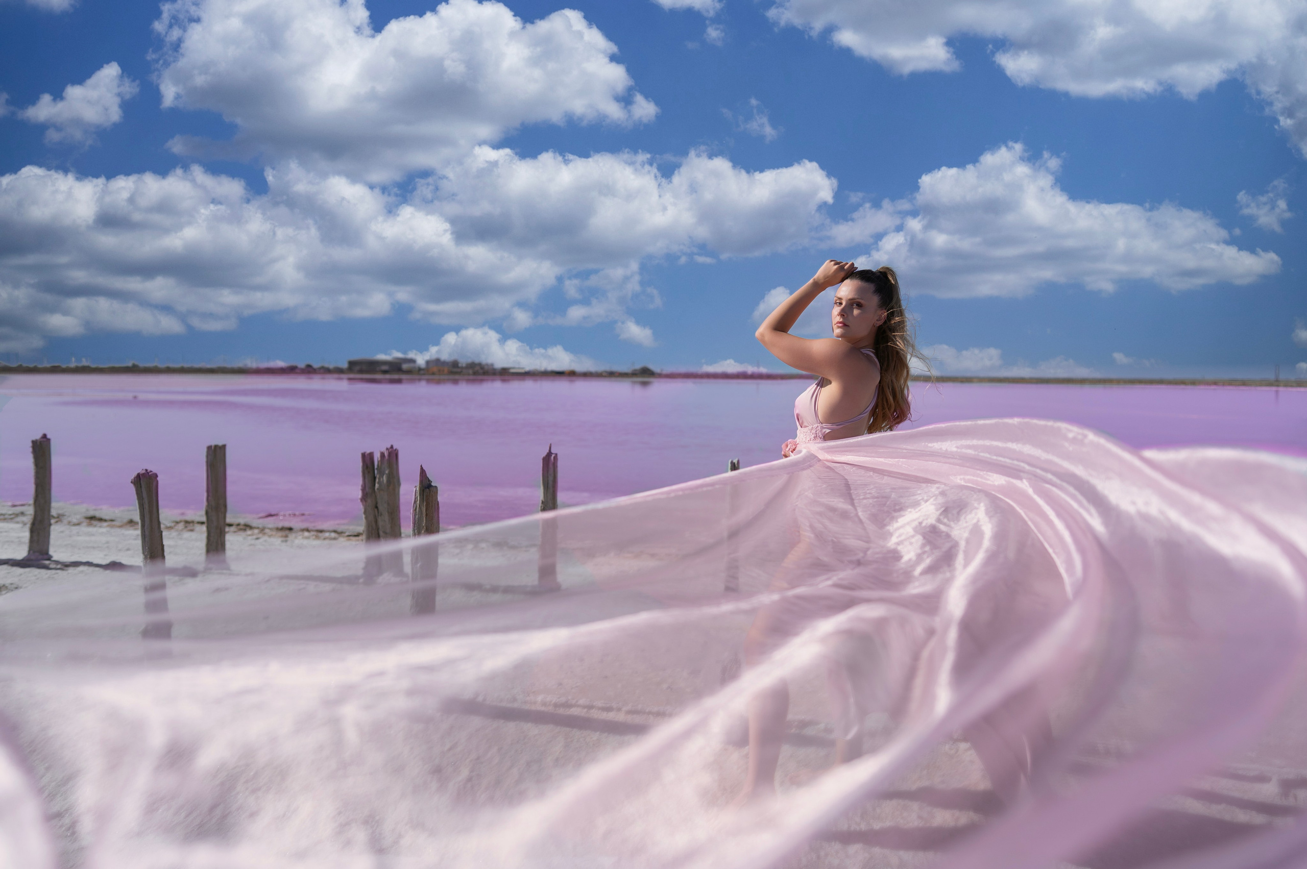 Розовое озеро Сасык-Сиваш (Евпатория). Фотограф в Крыму Лебедева Александра