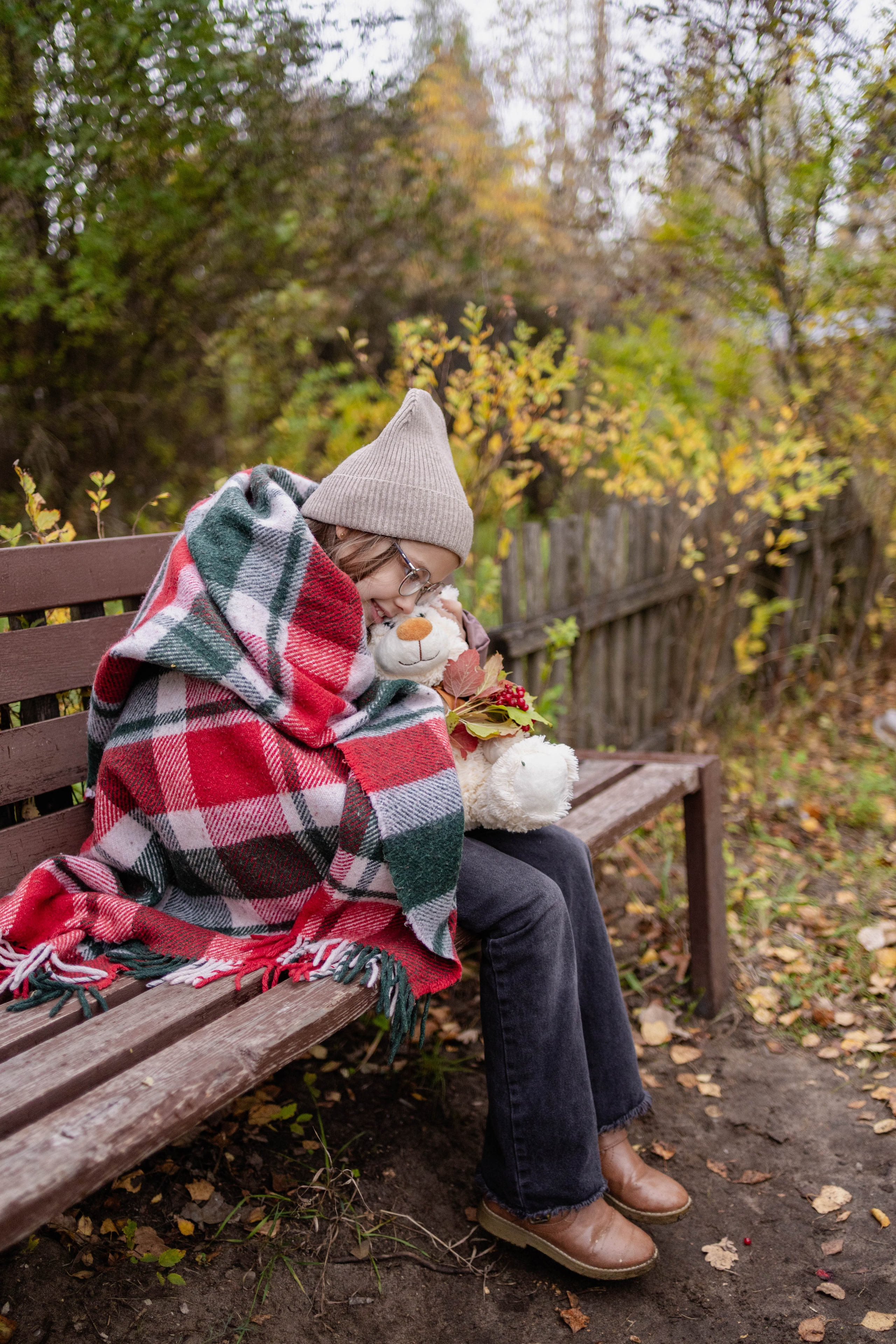 Пикник у дома. Осень. Семейный фотограф в Дзержинске Наталья Лаэтина