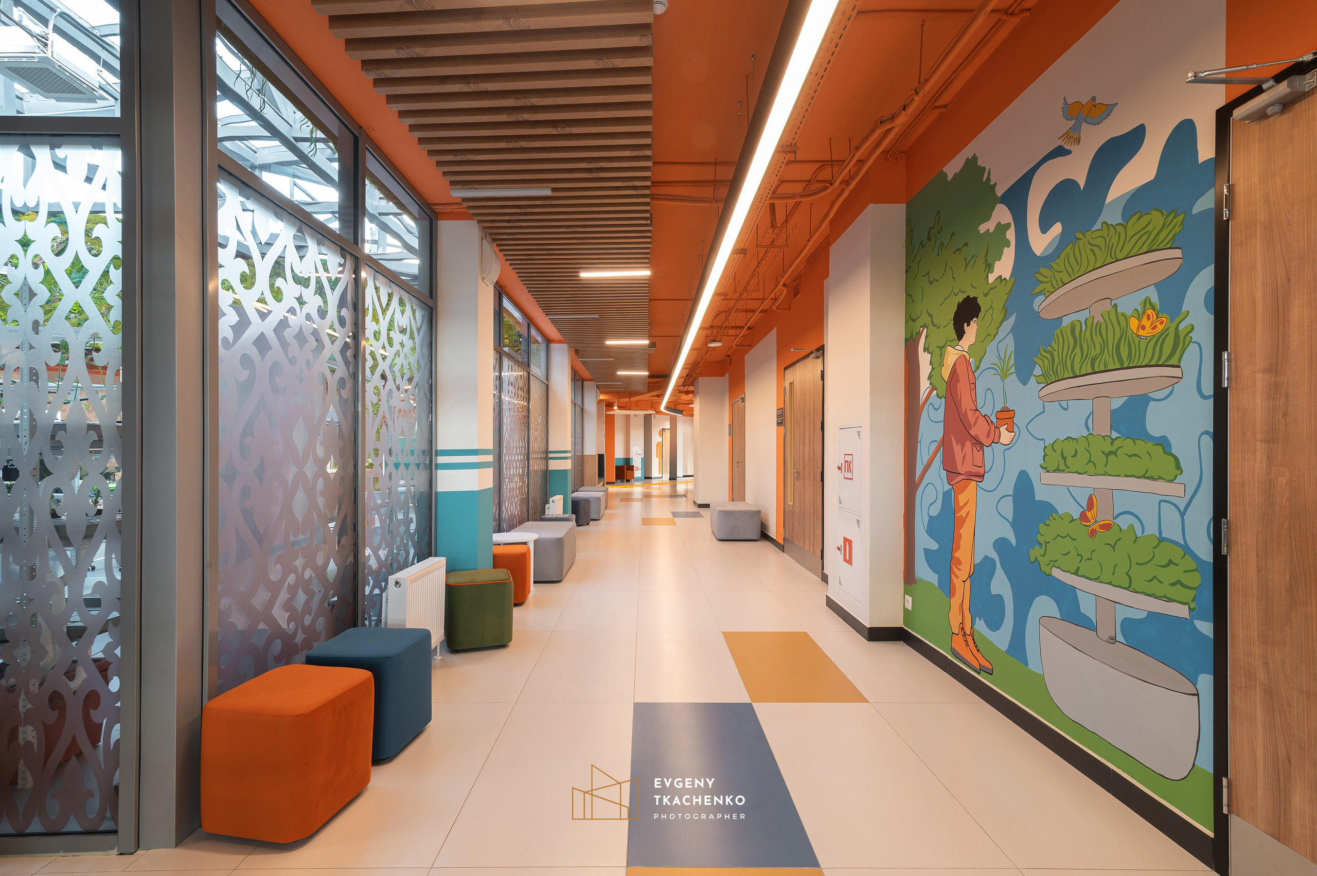 Дворец творчества Kausar. Архитектурный и интерьерный фотограф в Казахстане