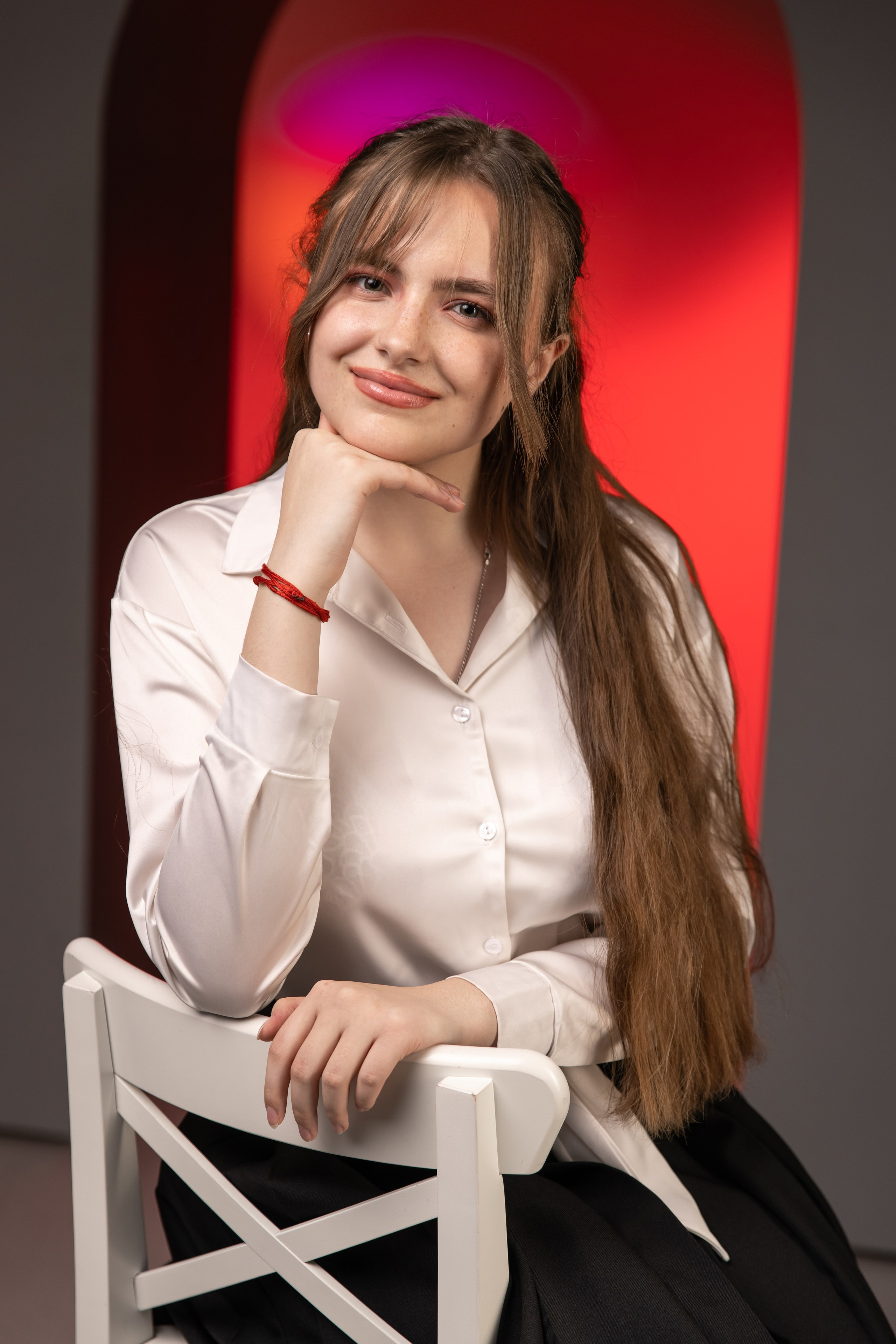 Фотосессия с цветным светом. Выпускные альбомы Евгении Виноградовой г. Липецк