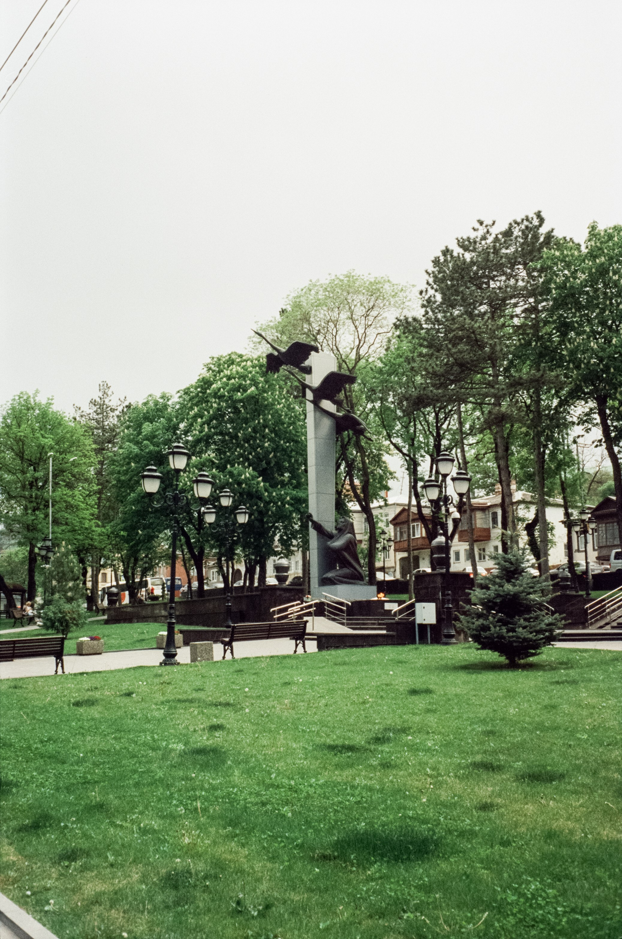 Первый день — первая прогулка по Кисловодску / Minox 35GT / SFL 250D (