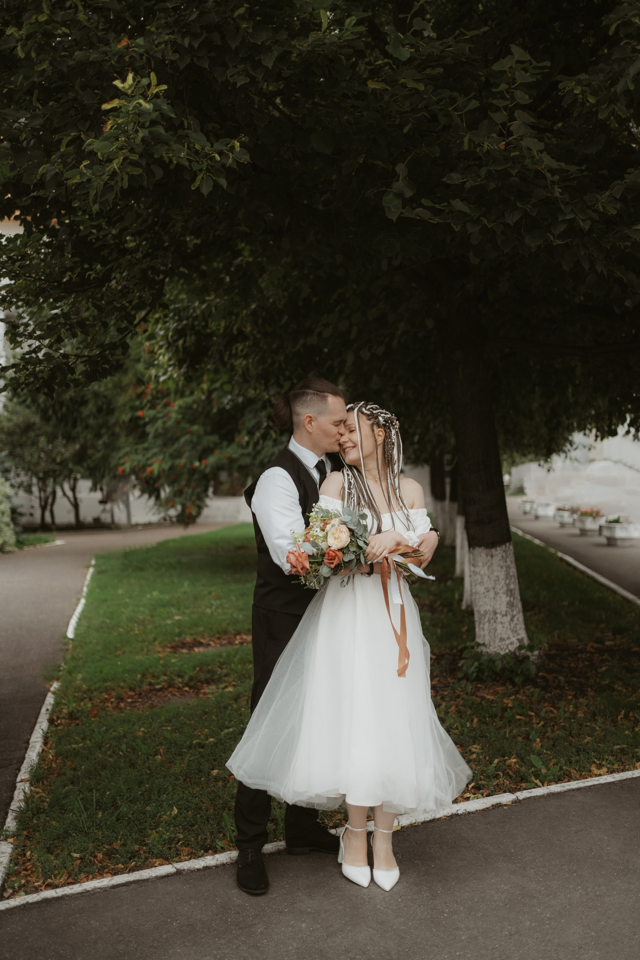 Женя и Рита, свадебная прогулка по Казани. Портретный фотограф в Казани, Красной Поляне и Сочи Анна Кузнецова