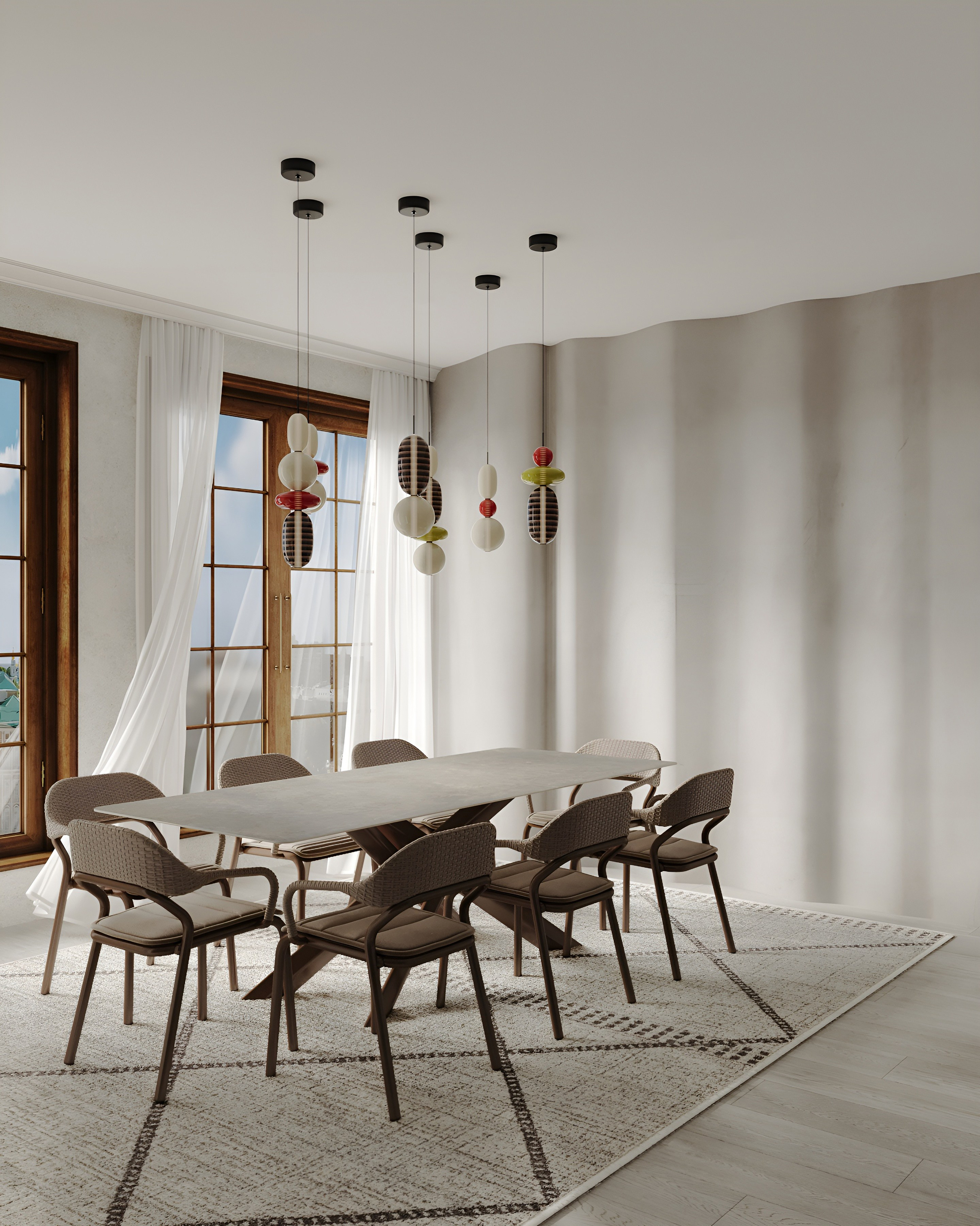 Квартира ЖК Возрождение. 3D Визуализация интерьеров жилых и коммерческих помещений