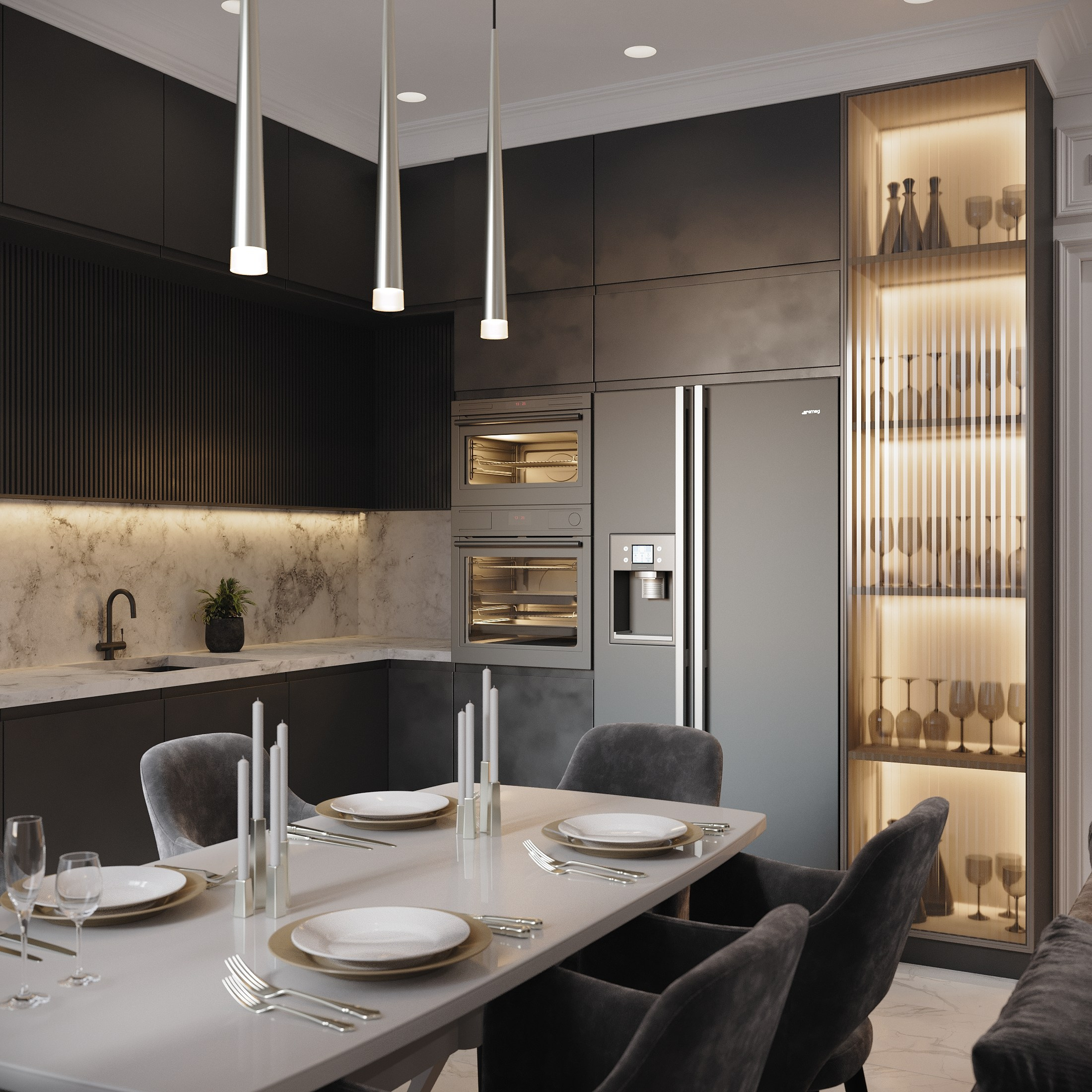 Визуализация квартиры для девушки-фотографа. Студия 3d визуализации Arcviz