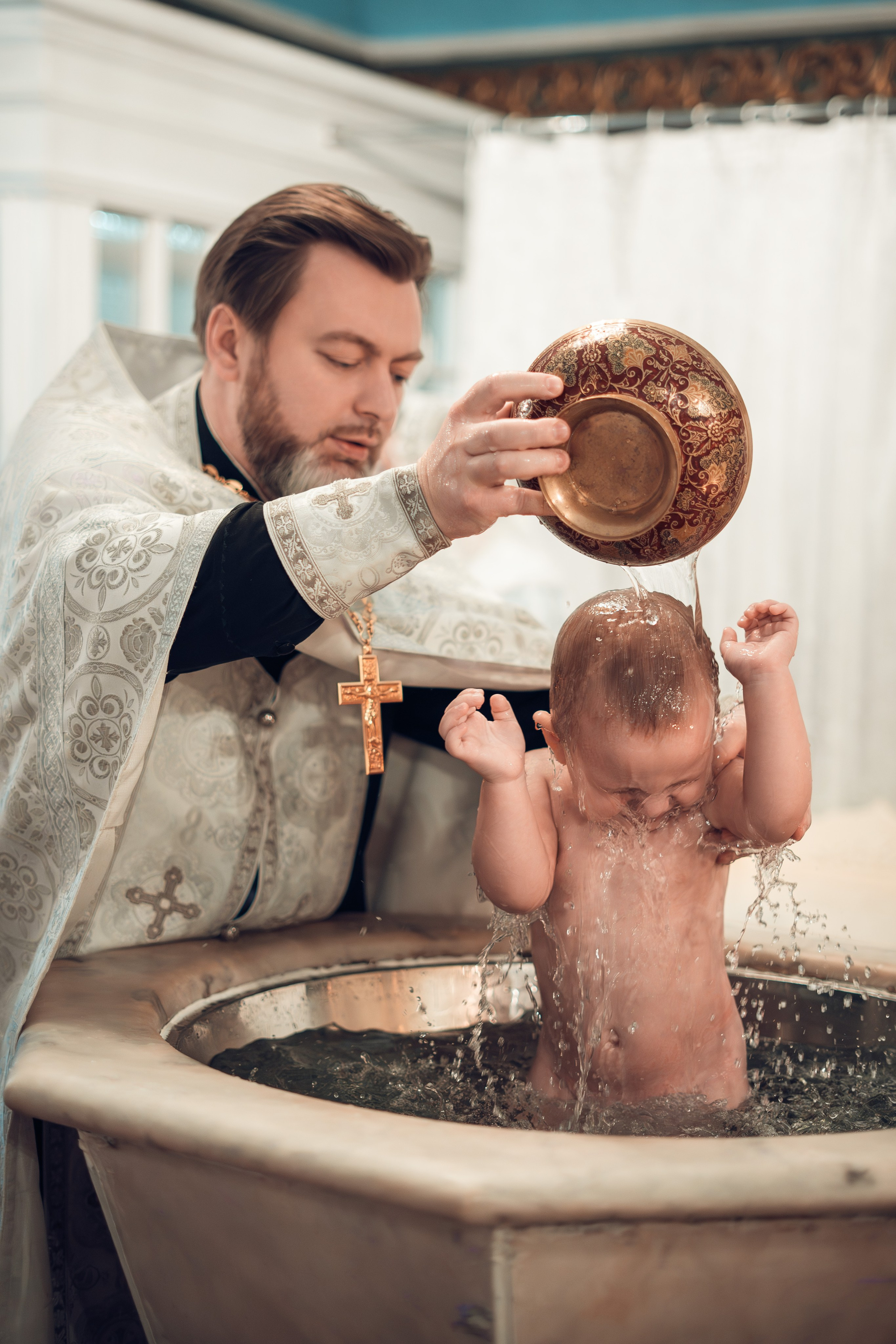 Таинство Крещения Михаила