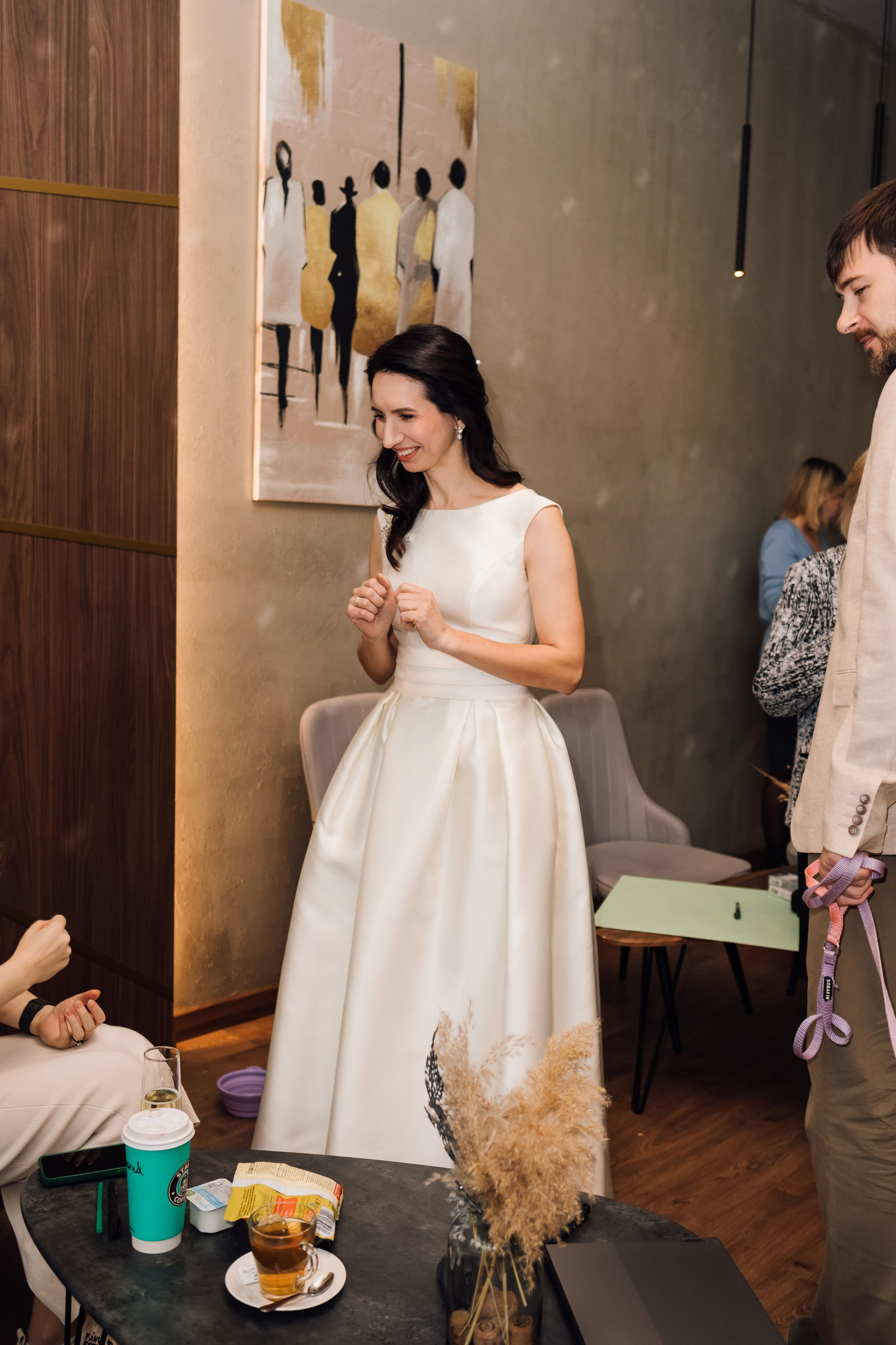 Таня и Миша. Свадьба в лофте. Свадебный и семейный фотограф в Москве Евгения Лисина