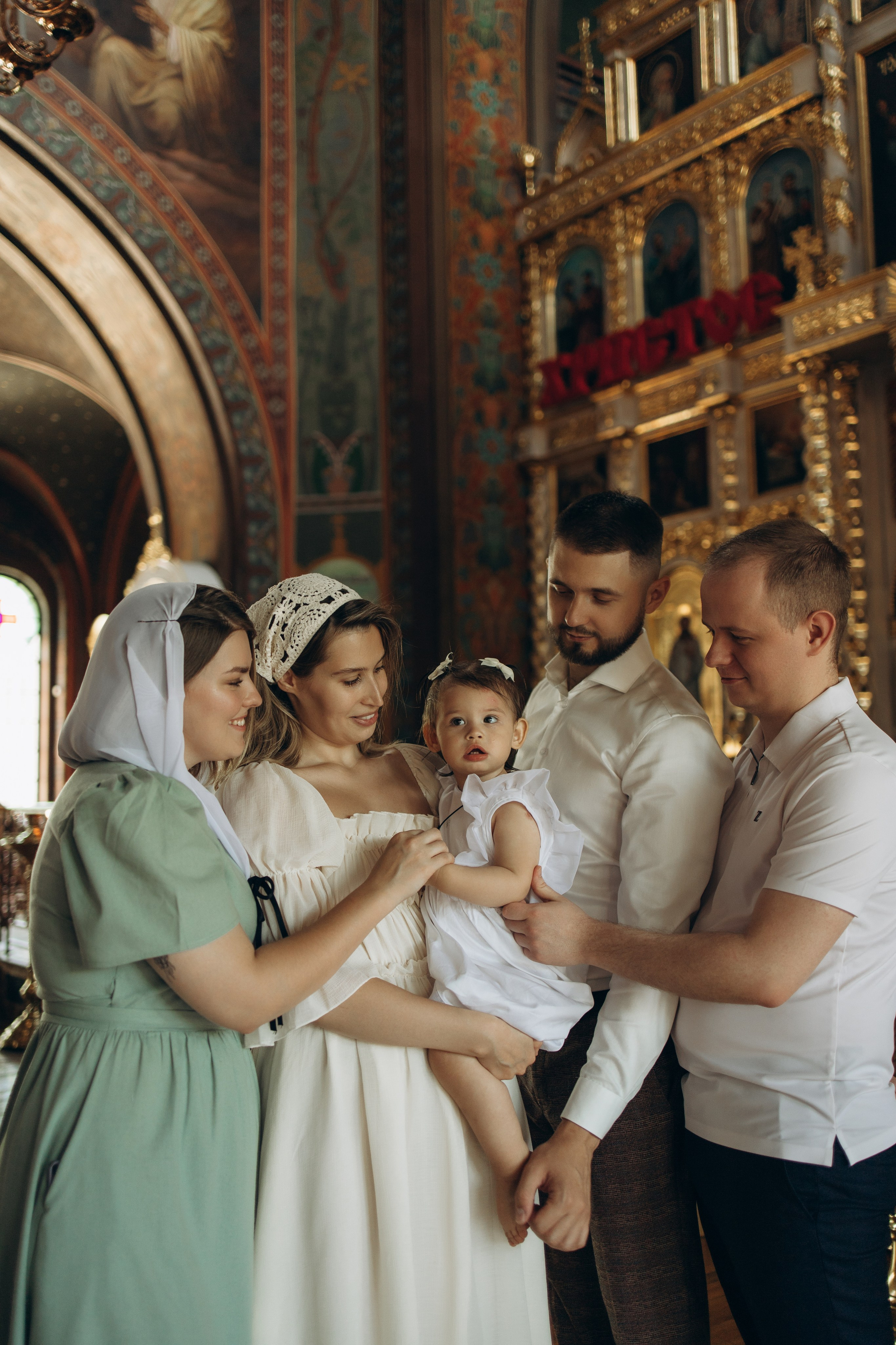Крещение Стефании. Самый теплый фотограф в Краснодаре Рябоконь Ксения