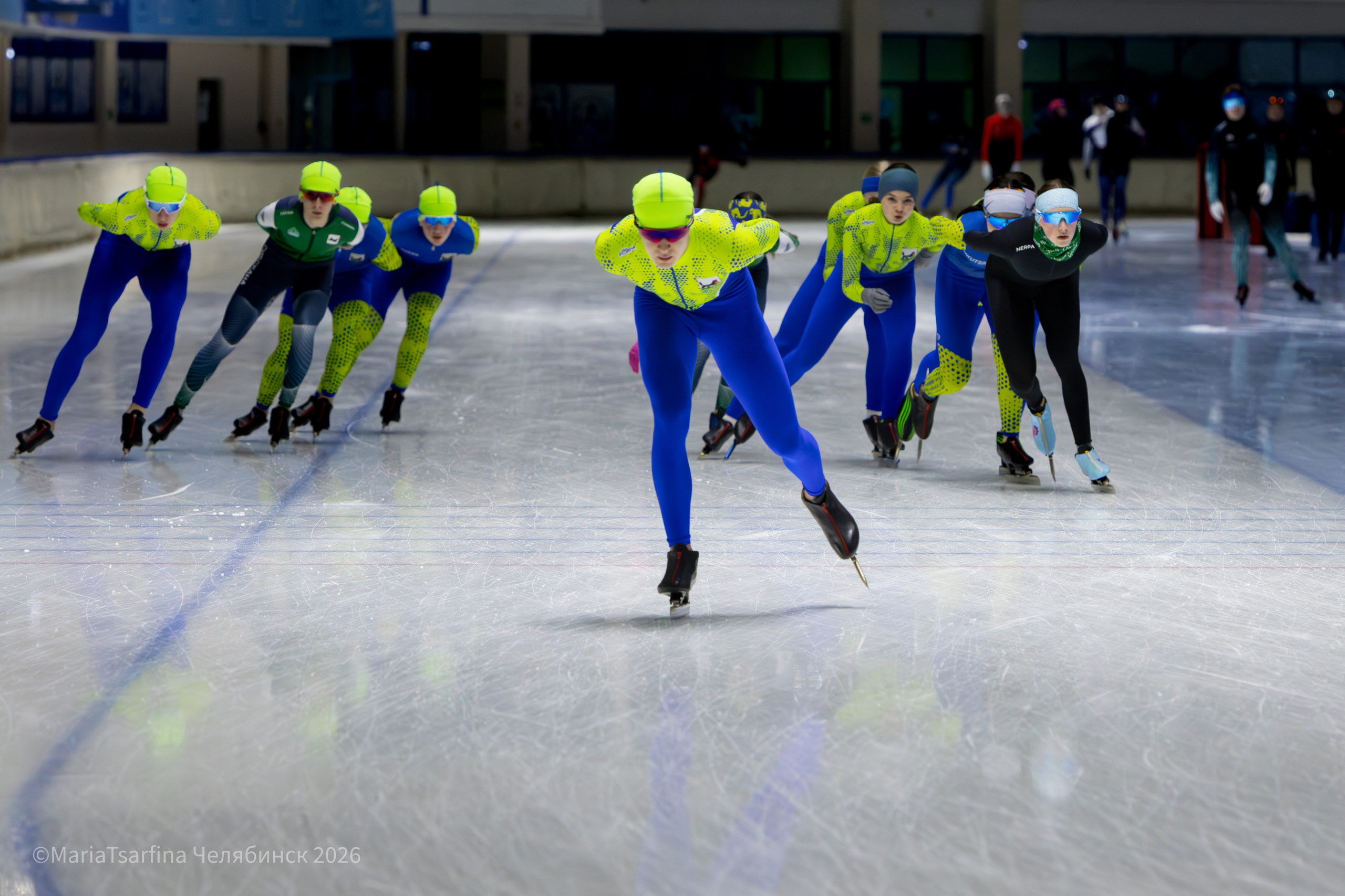 Конькобежный спорт. Спортивная съемка Мария Царфати