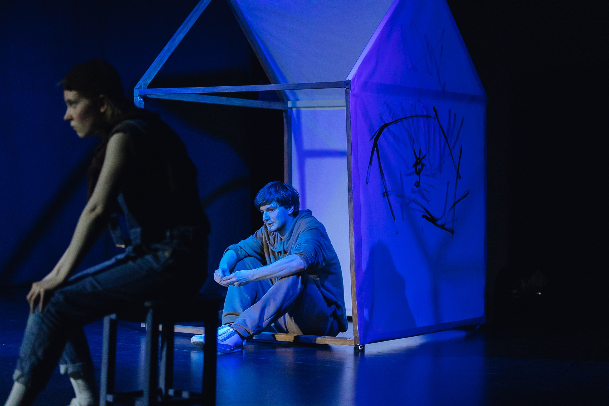 «Здесь был Ёжик» Камерный театр «Zart House» /СПБ. Фотограф событий Злобин Дмитрий