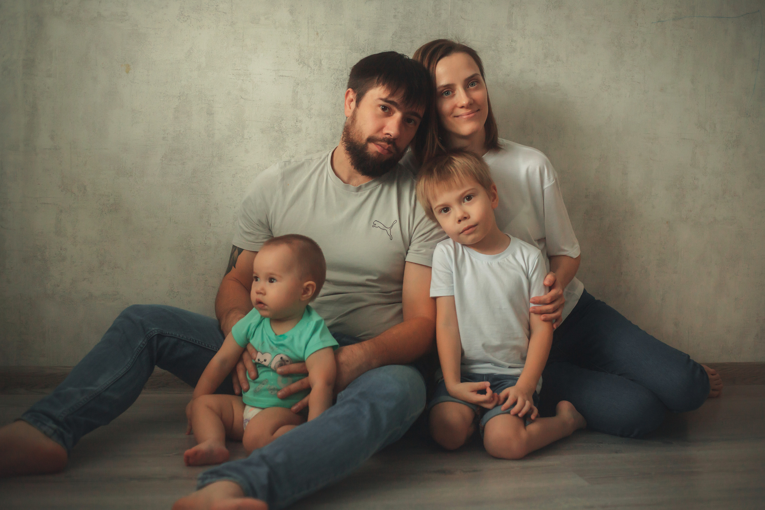 Семья Ирины и Руслана. Семейный и детский фотограф в г. Новосибирске Макеева Анастасия