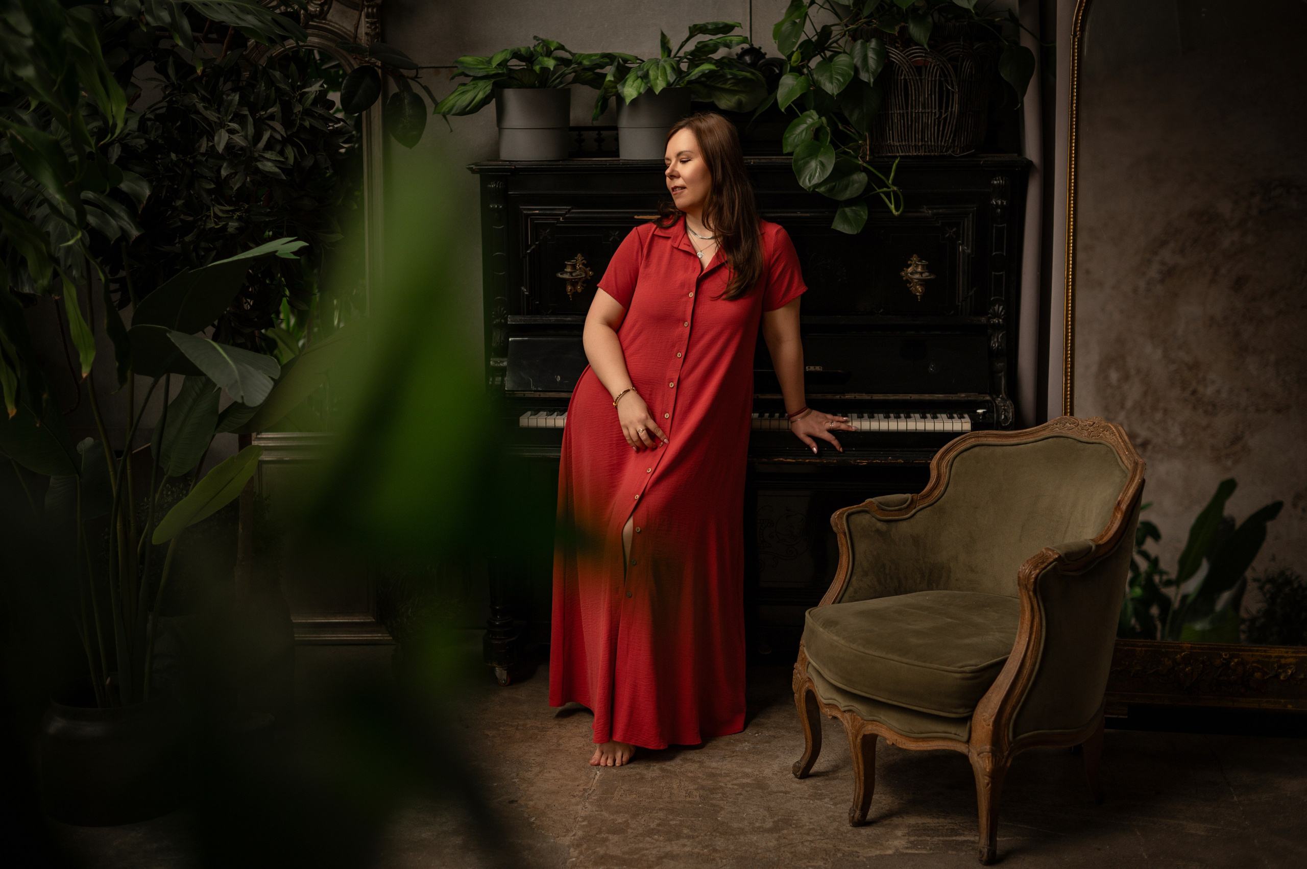 Анна в студии Пространство