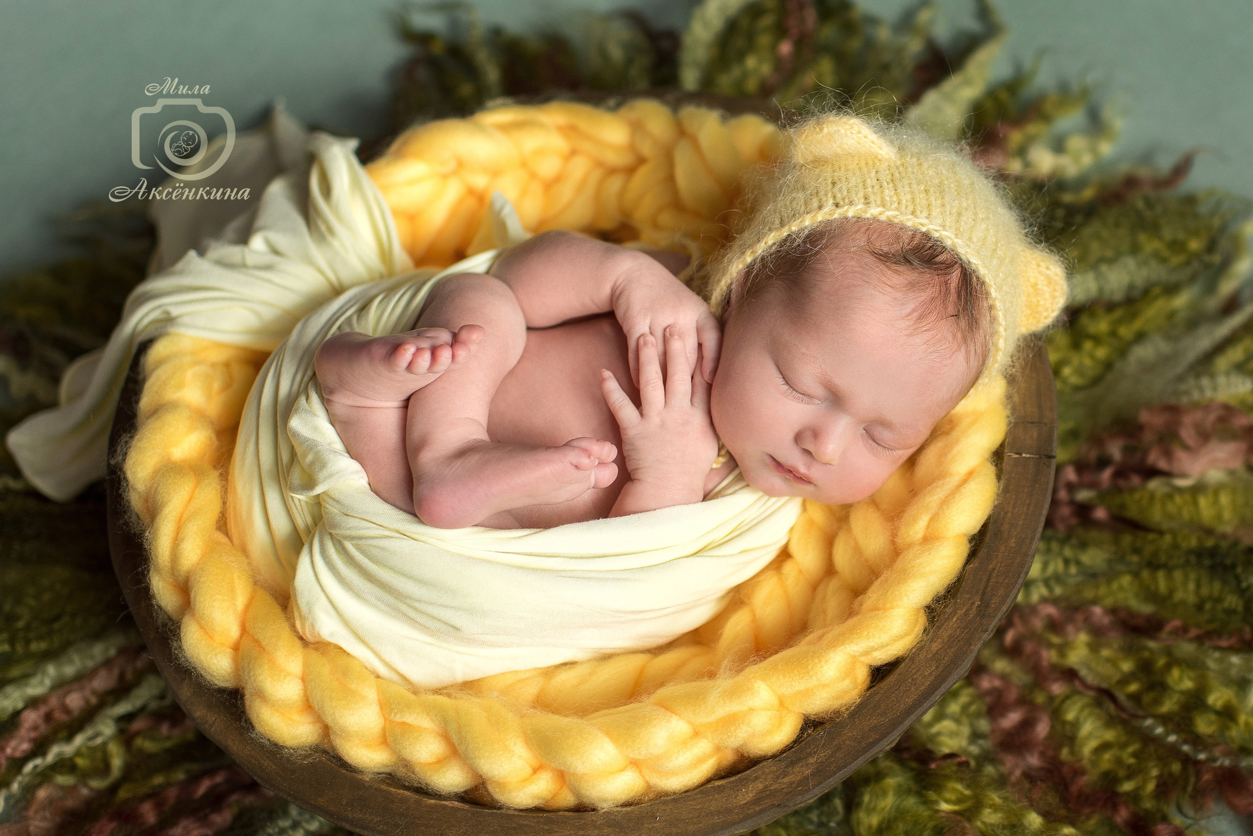 Портфолио новорожденных. Фотограф в Нефтеюганске Мила Аксёнкина