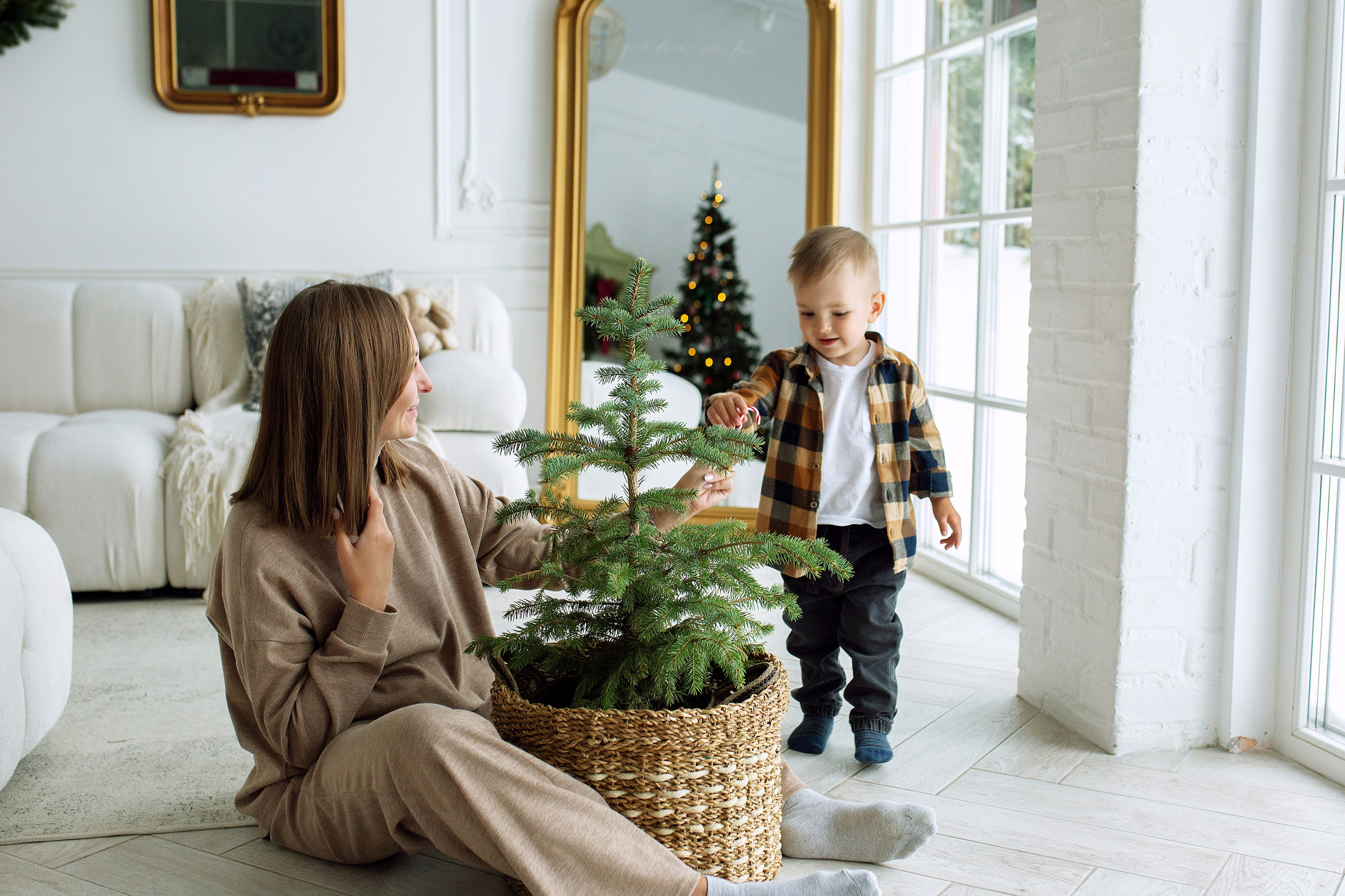 РОМА новогодняя фотосессия. Фотограф новорожденных Оксана Полевская