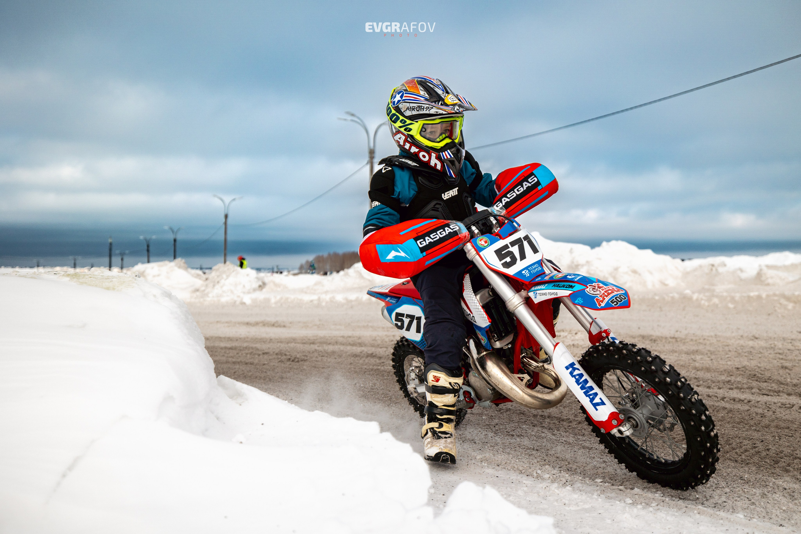 Открытый кубок Республики Татарстан по мотокроссу 3 этап. 4 февраля 2024 г. Фотограф Евграфов Александр