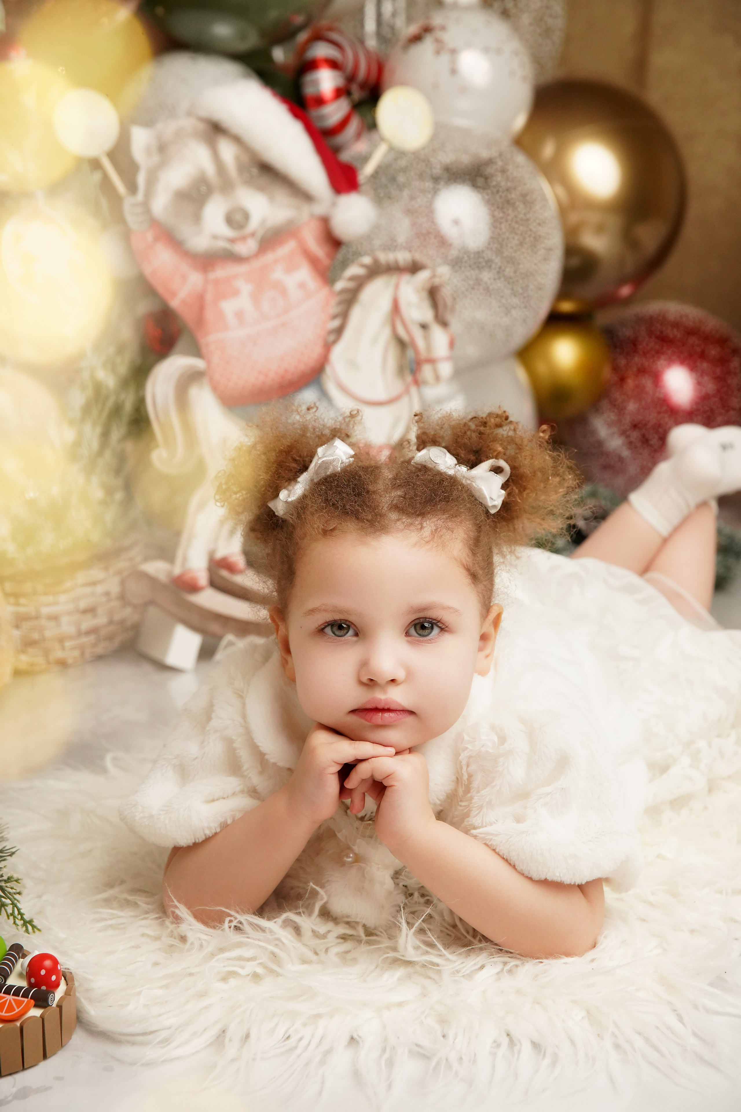 Новогодняя фотосессия. Фотограф новорожденных. Семейный и детский фотограф в городе Сургуте