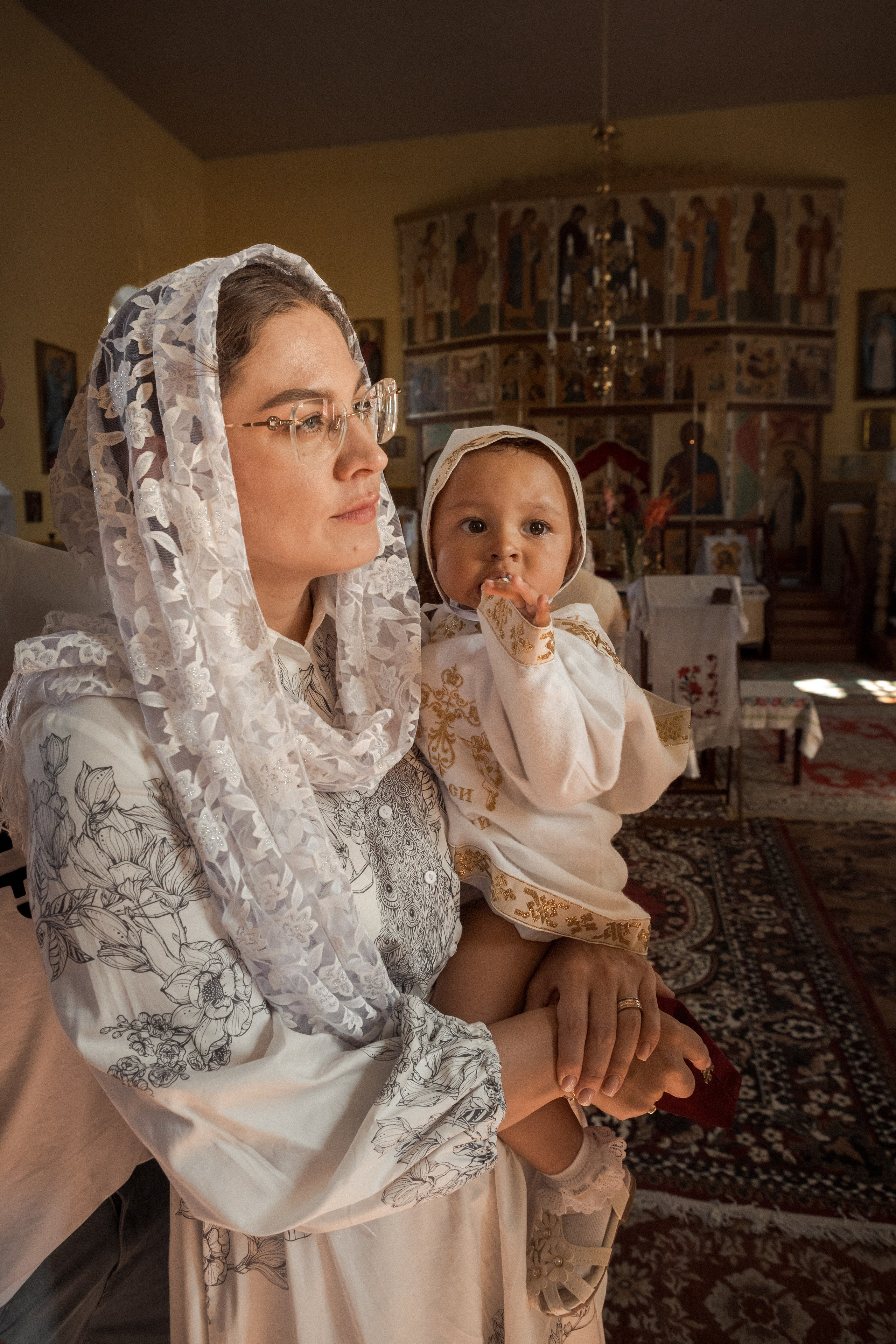Таинство Крещения. Фотограф новорожденных в Волковыске Валя Легкова