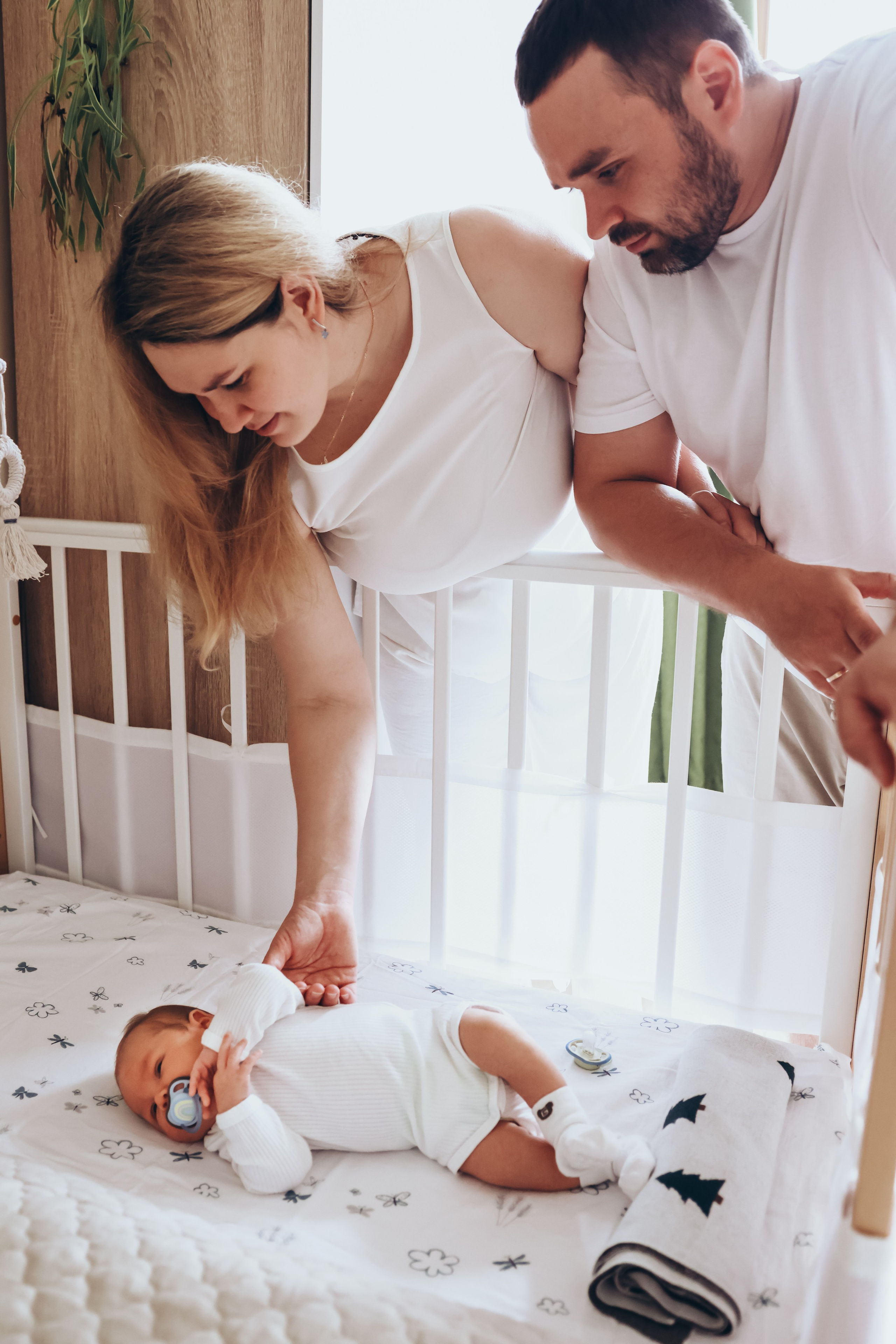 Домашняя семейная фотосессия с новорожденным. Фотограф в Екатеринбурге Пойгина Елена