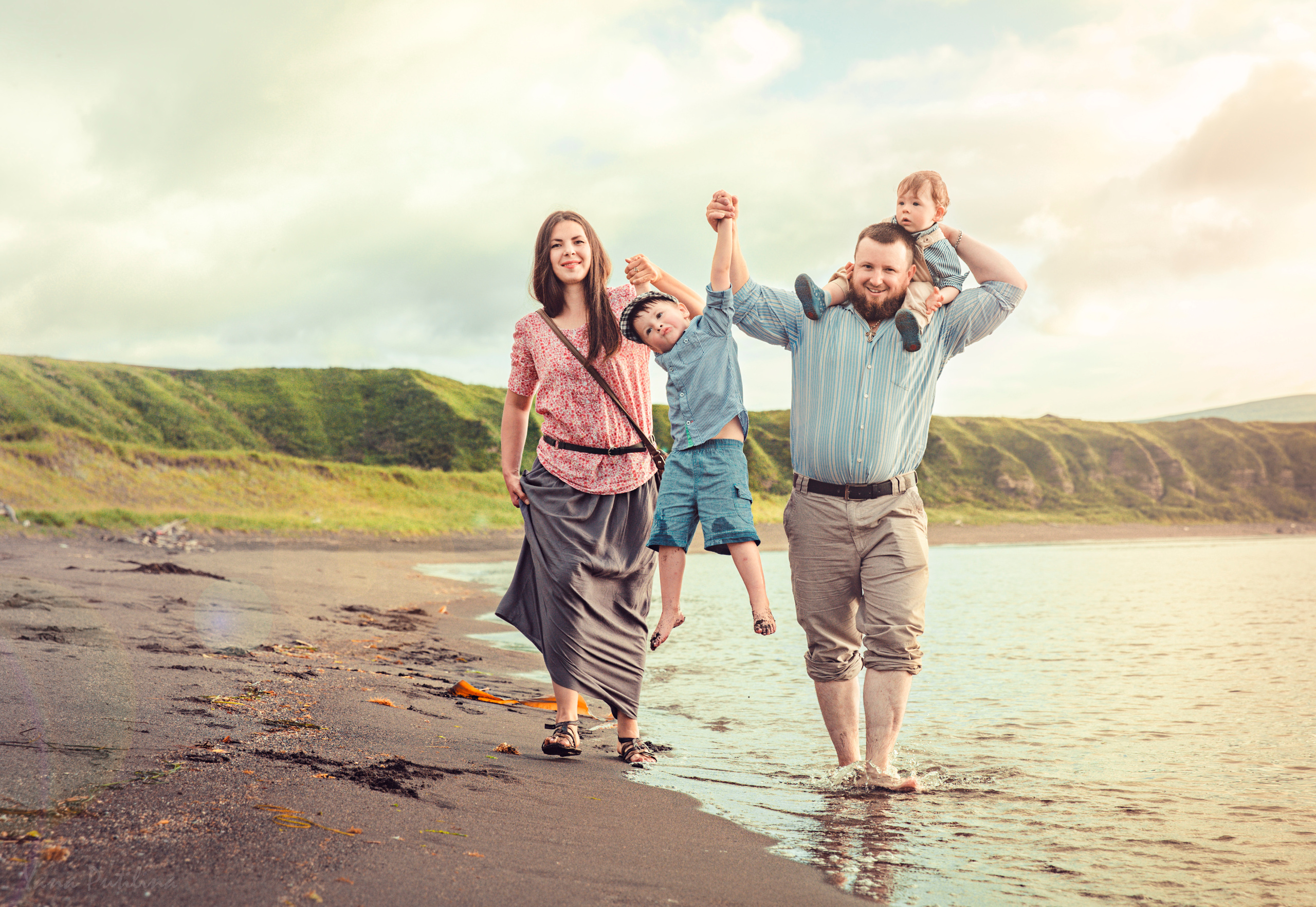 Семейная фотосъёмка. Фотограф в Санкт-Петербурге Яна Пикулик