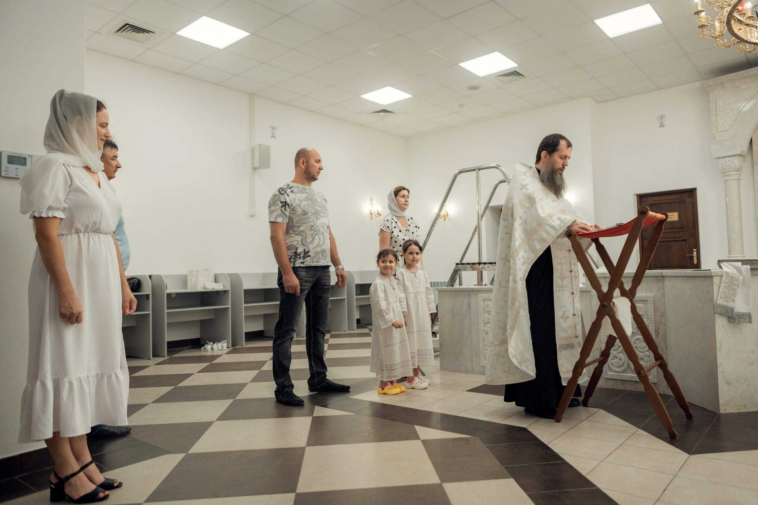 Крещение Татьяны и Анастасии. Photograph Svetlana Volkova