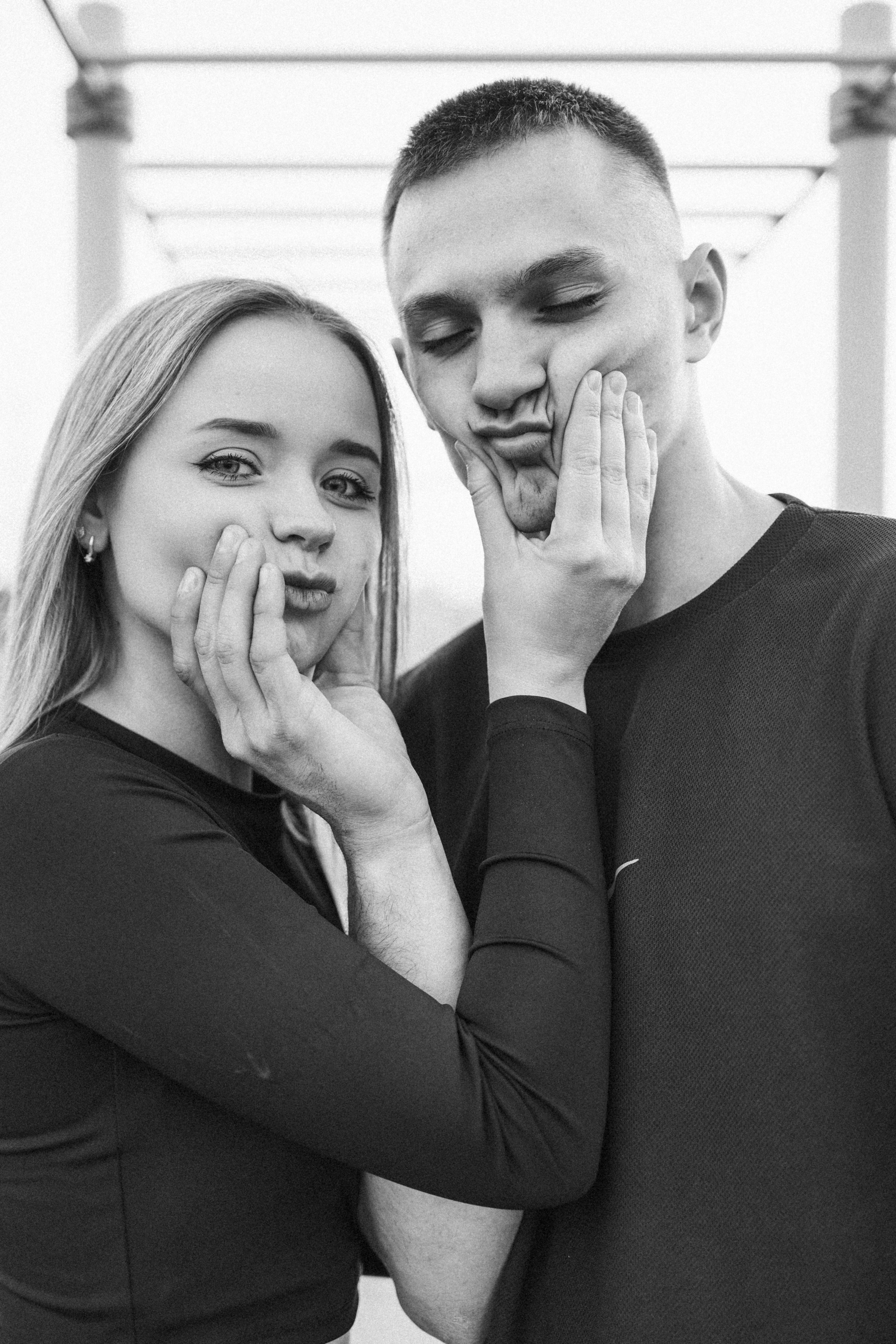 На спорт площадке (Настя+Игорь). Photograph Svetlana Volkova