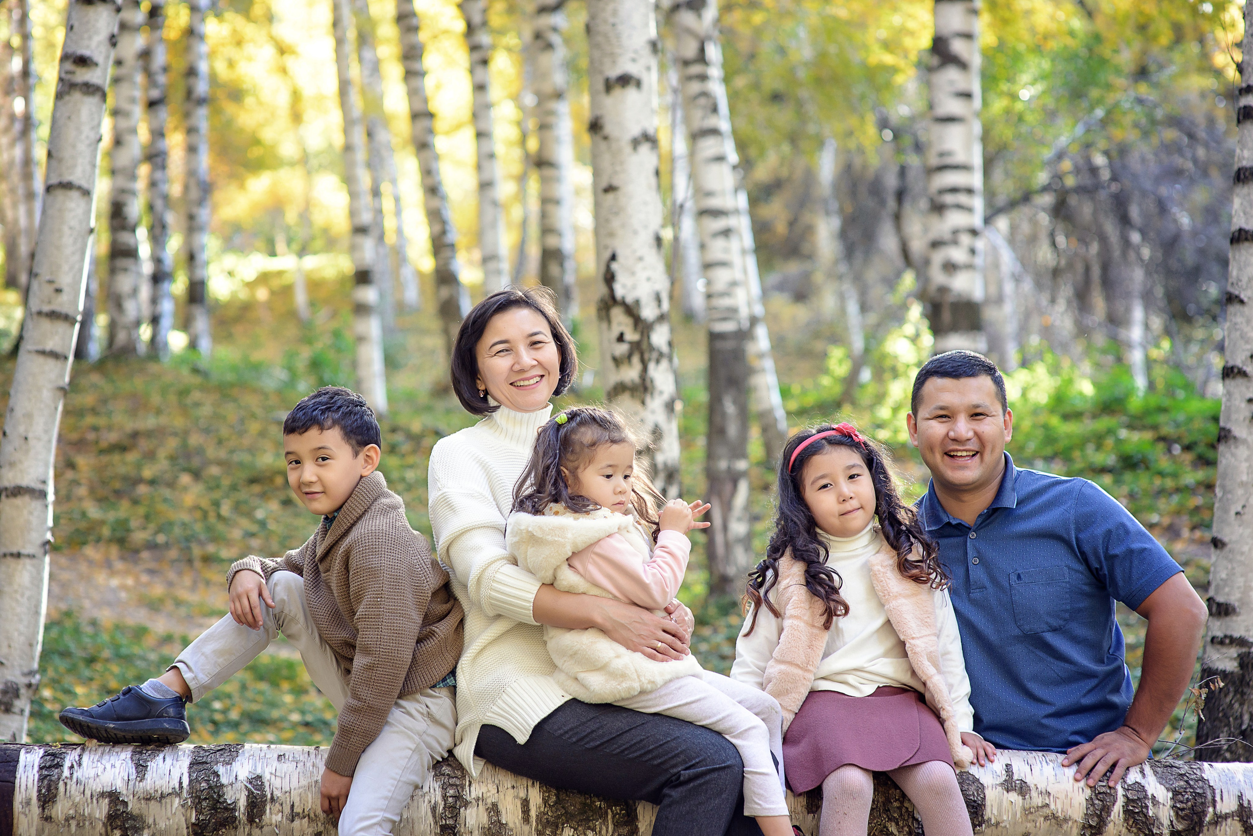 Асель. Березовая роща. Семейный фотограф, женский фототерапевт