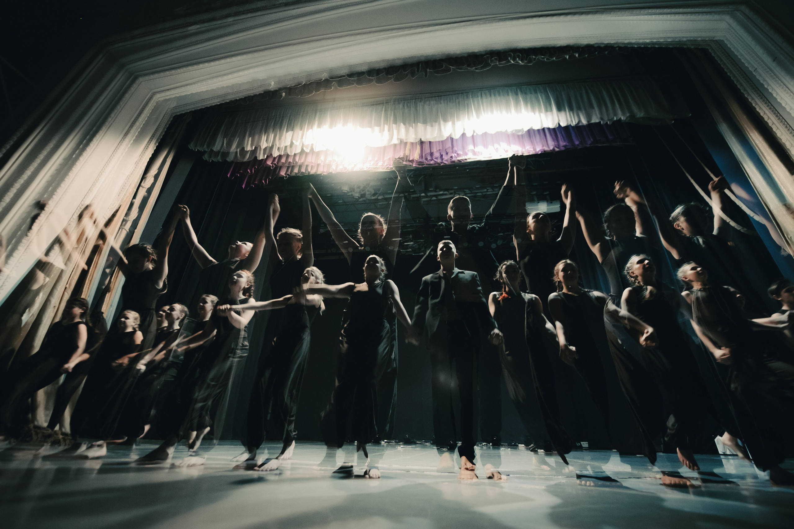 Rehearsal of the choreographic ensemble “Phoenix”, Velikiye Luki, 10/17/2023. Фотограф Кирилл Сафонов