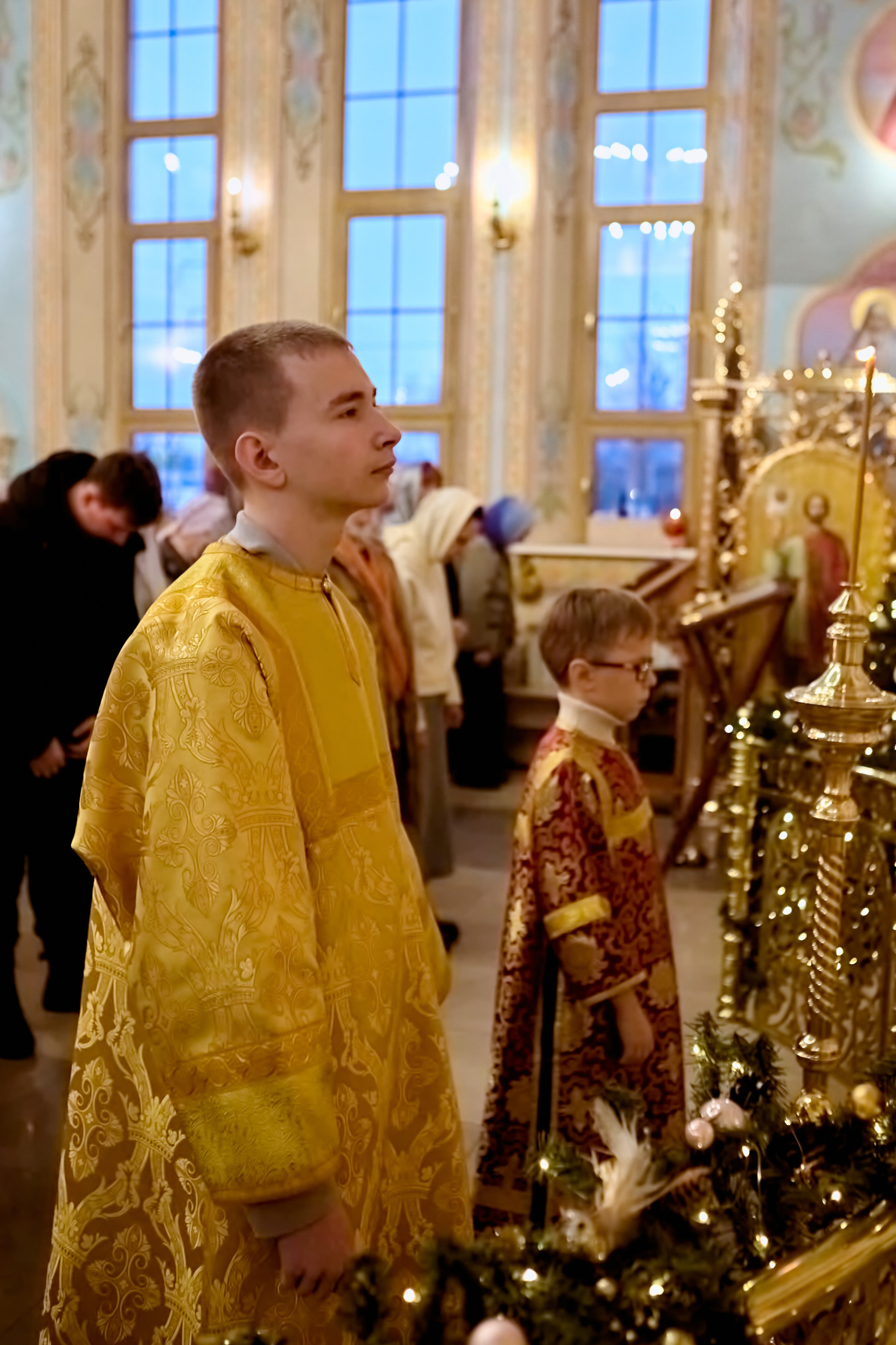 Воскресная Литургия в храме 12 января 2025 г