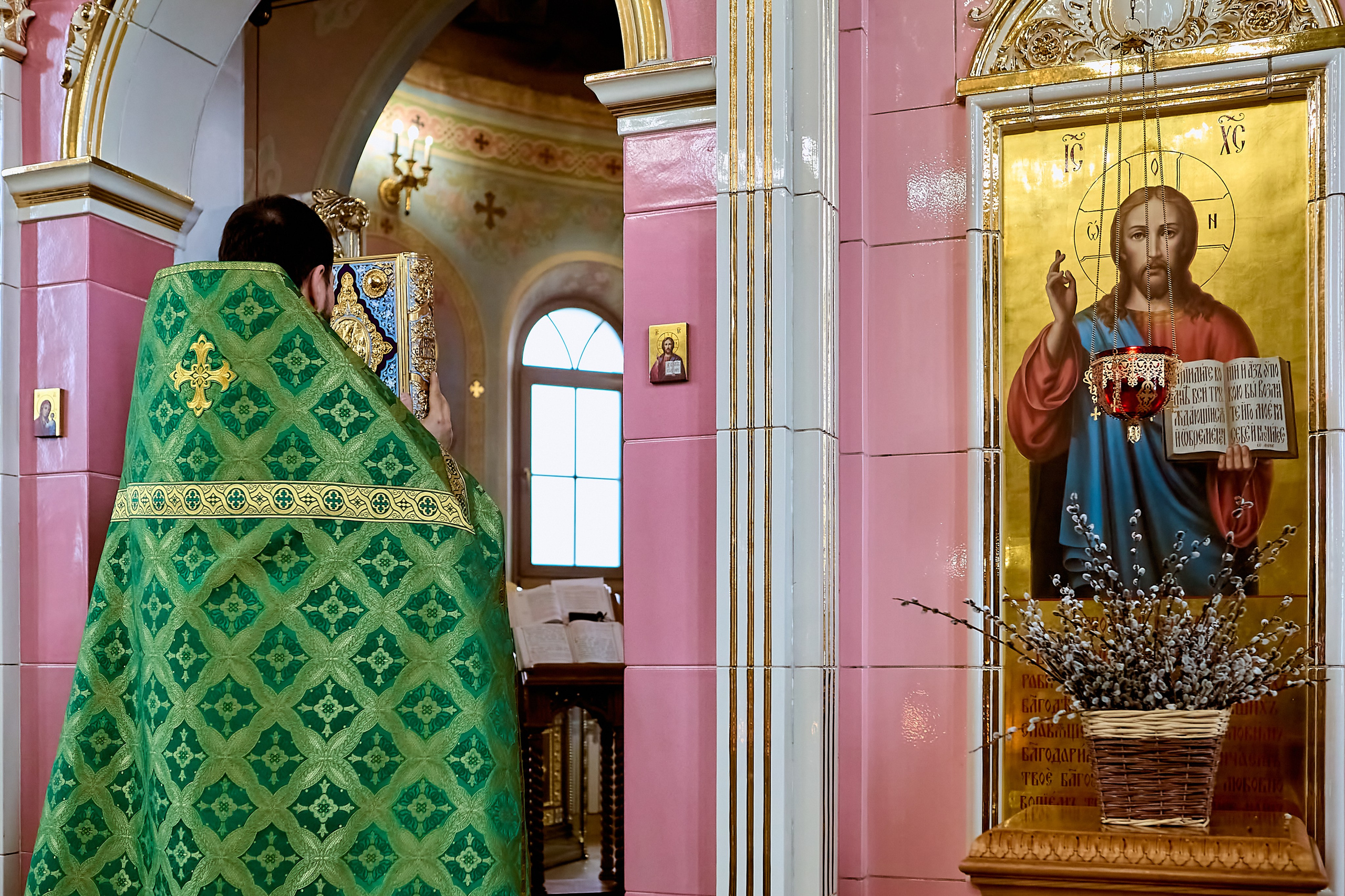 Вход Господень в Иерусалим вербное воскресение